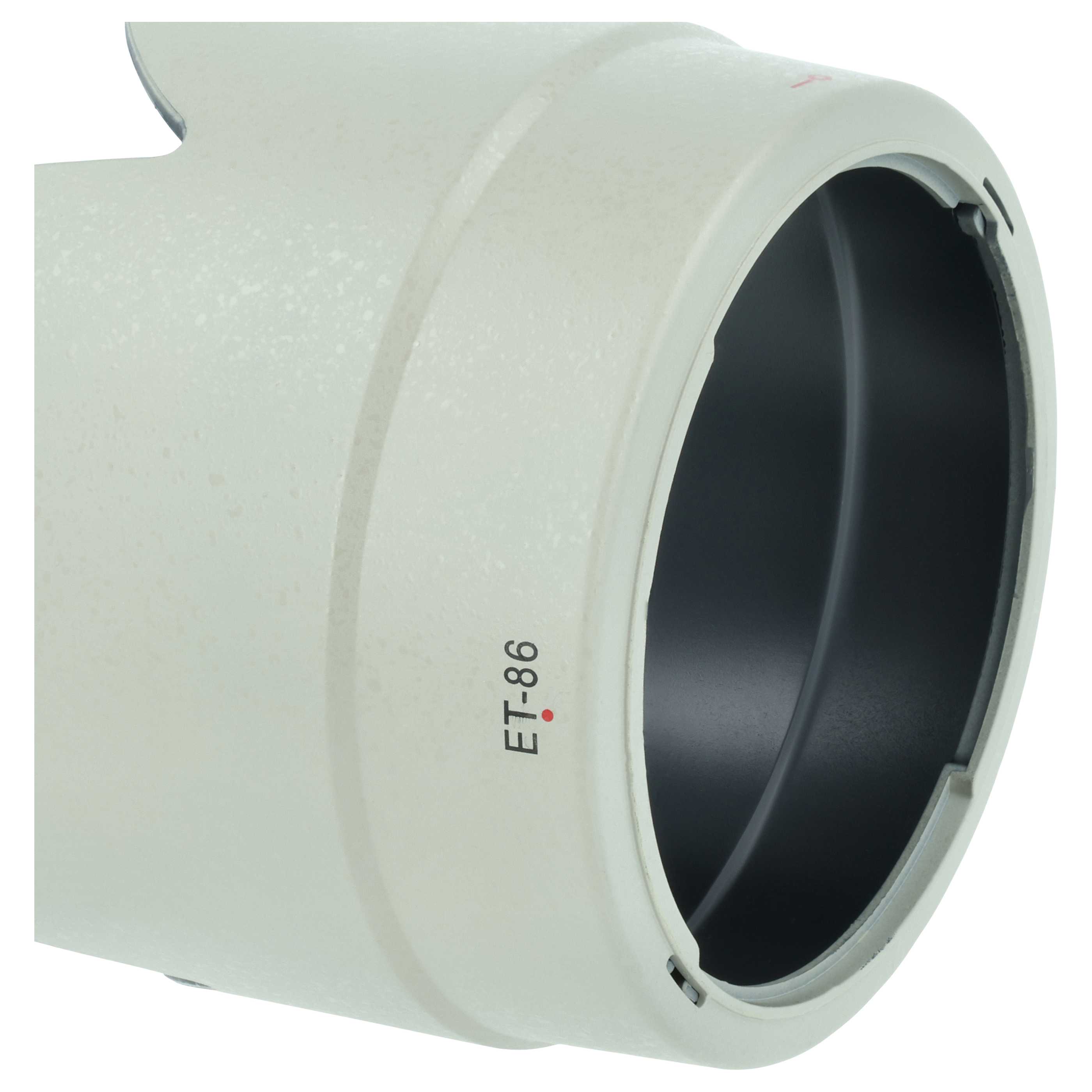 Lens Hood replaces Canon ET-86 for Canon Lens with 77 mm Diameter, plastic, white / grey
