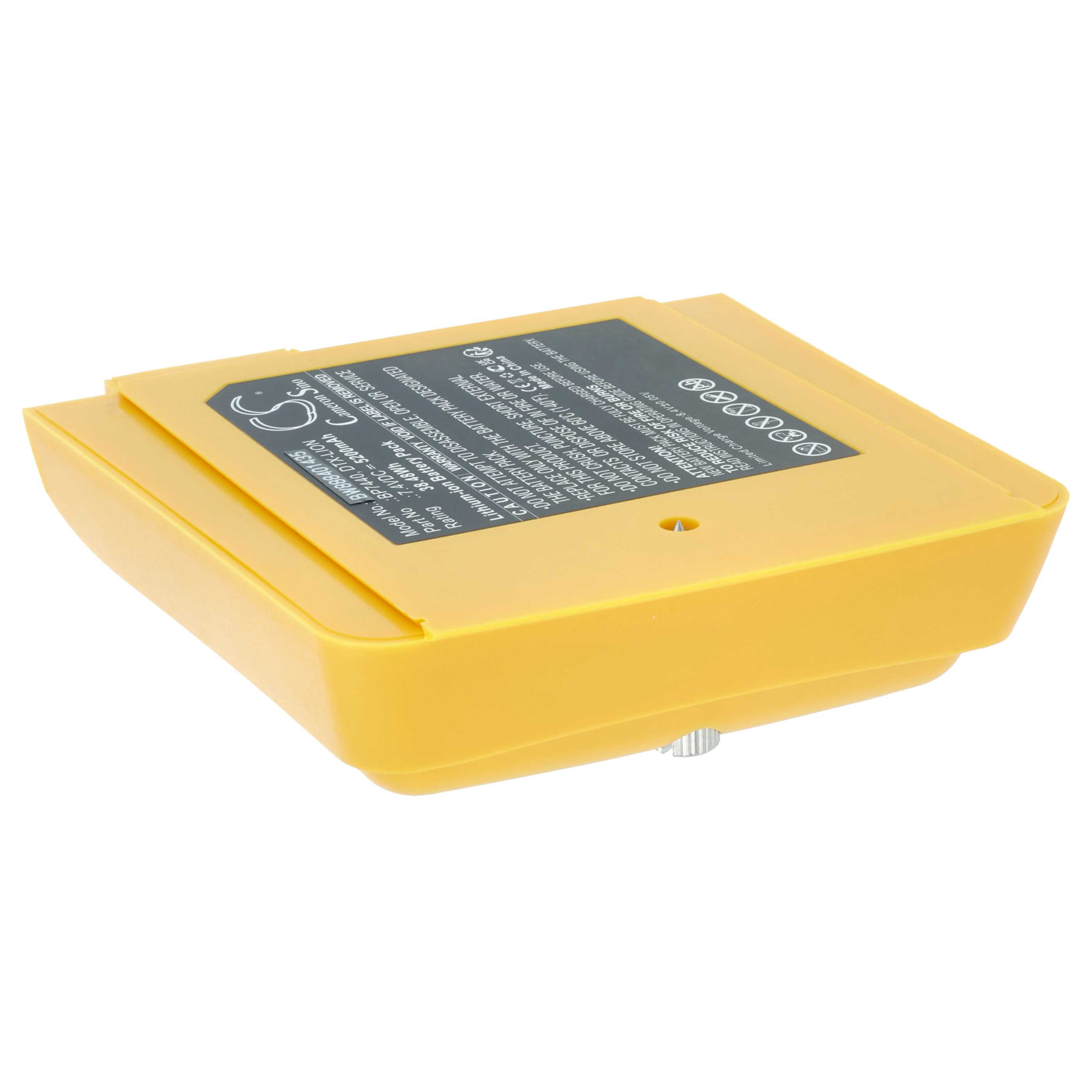Messtechnik-Akku als Ersatz für Fluke DTX-LION, BP7440 für Fluke - 5200mAh 7,4V Li-Ion