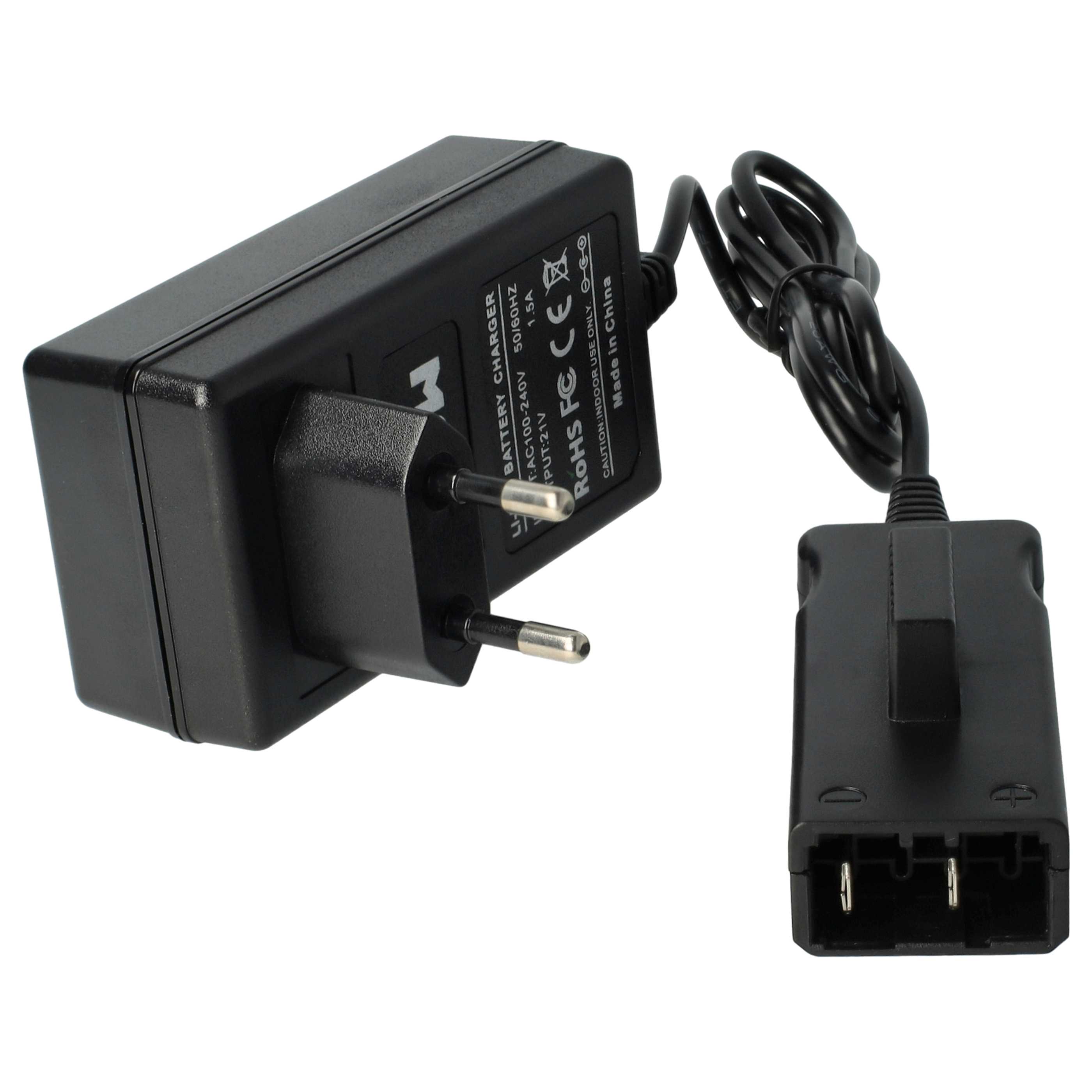 Charger suitable for Gardena 48-Li 8878 ErgoCut Battery-Powered Robot Lawn Mower Li-Ion Batteries (18 V)