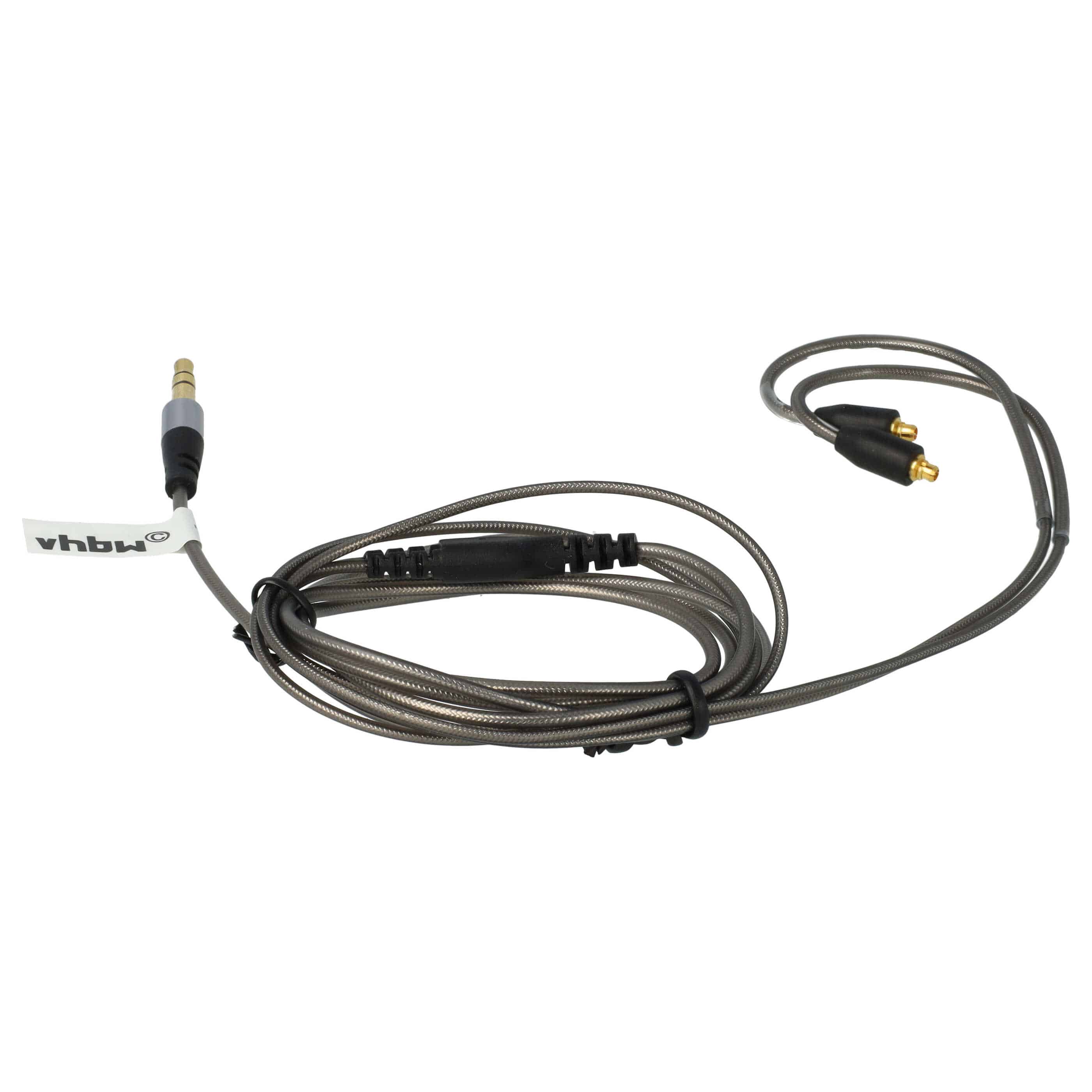 Cable audio AUX a conector jack de 3,5 mm para auriculares Shure, etc.