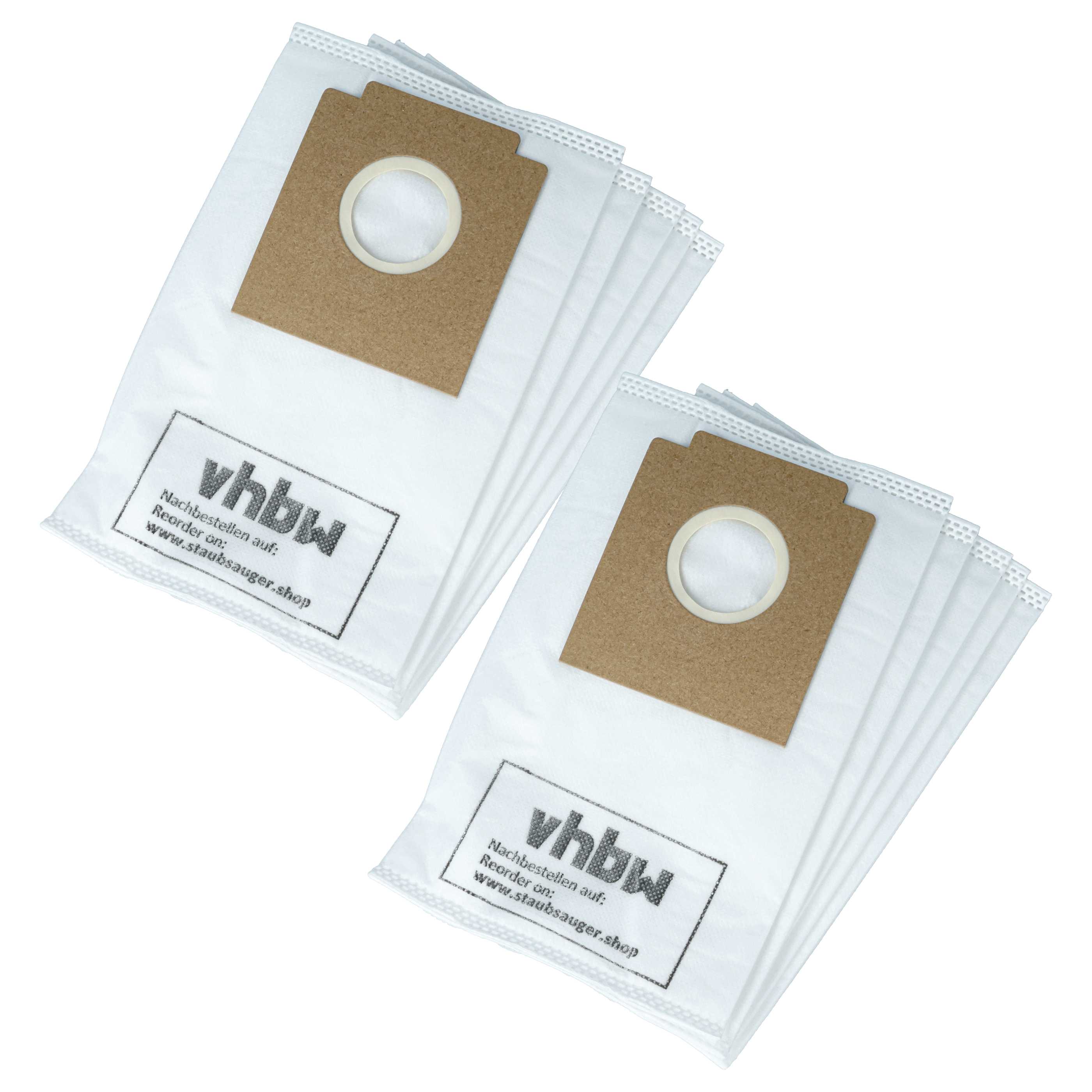 10x Sac pour aspirateur Dirt Devil M7003, M7003-2 Ultra Marine - microfibre non tissée