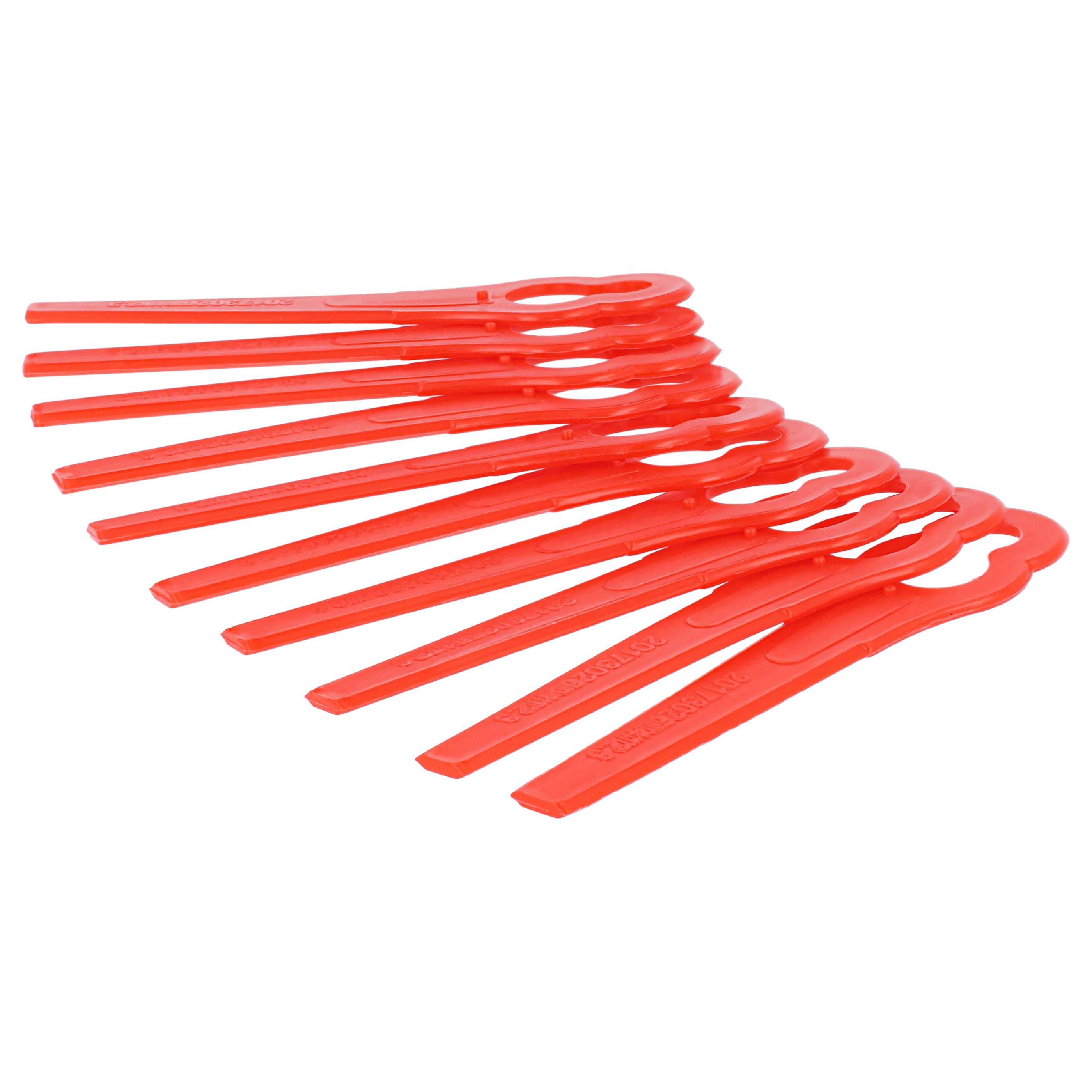 10x Lames remplace ALM BQ026 pour débroussailleuse – Couteaux plastique, Rot