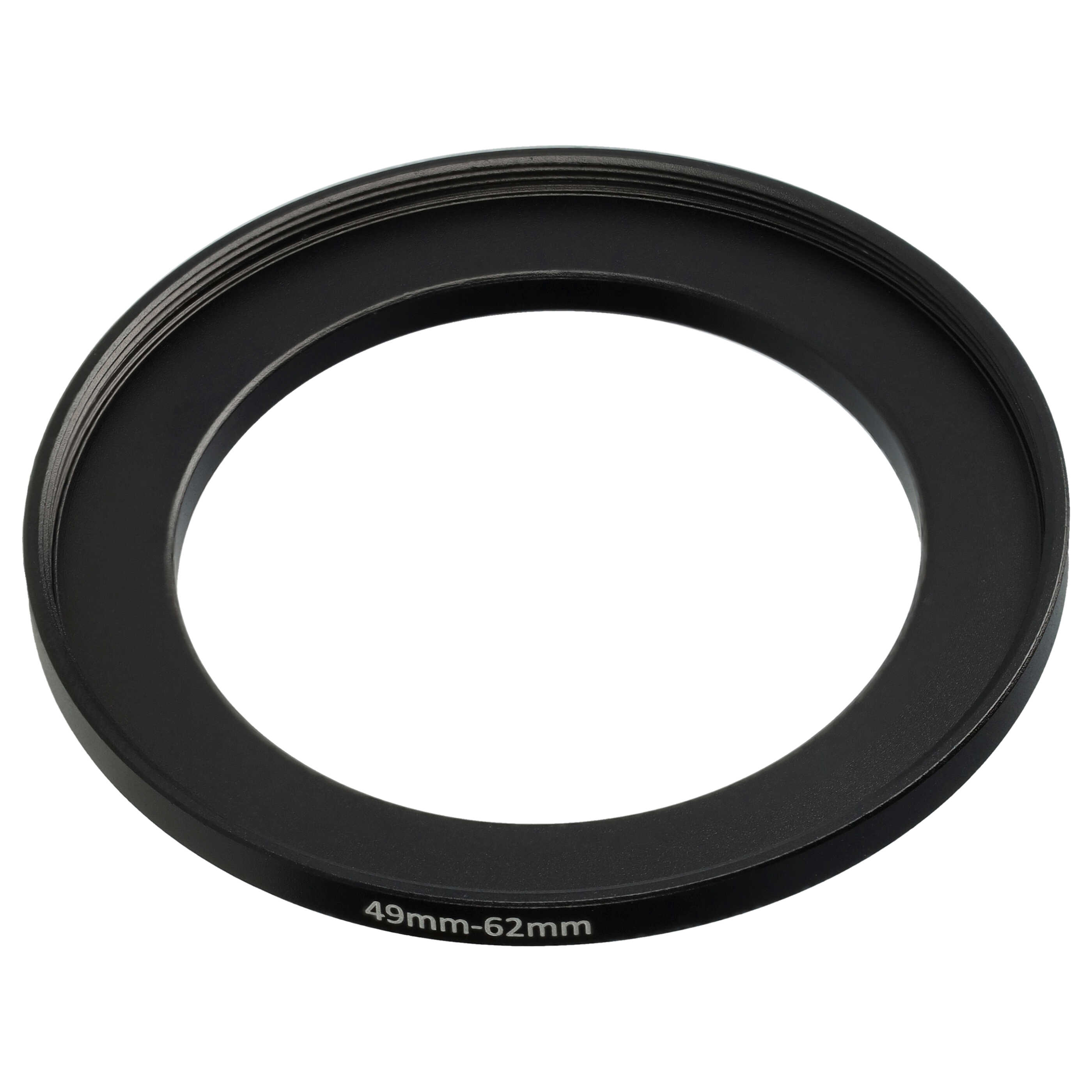 Step-Up-Ring Adapter 49 mm auf 62 mm passend für diverse Kamera-Objektive - Filteradapter