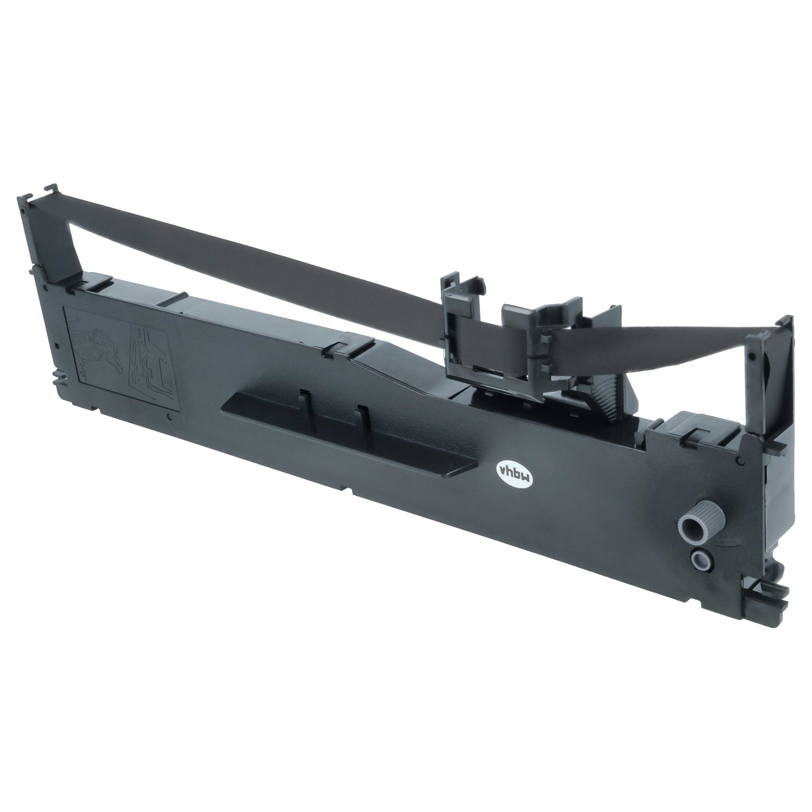Ink Ribbon replaces Epson C13S015307 for Dot Matrix, Receipt Printer - Black