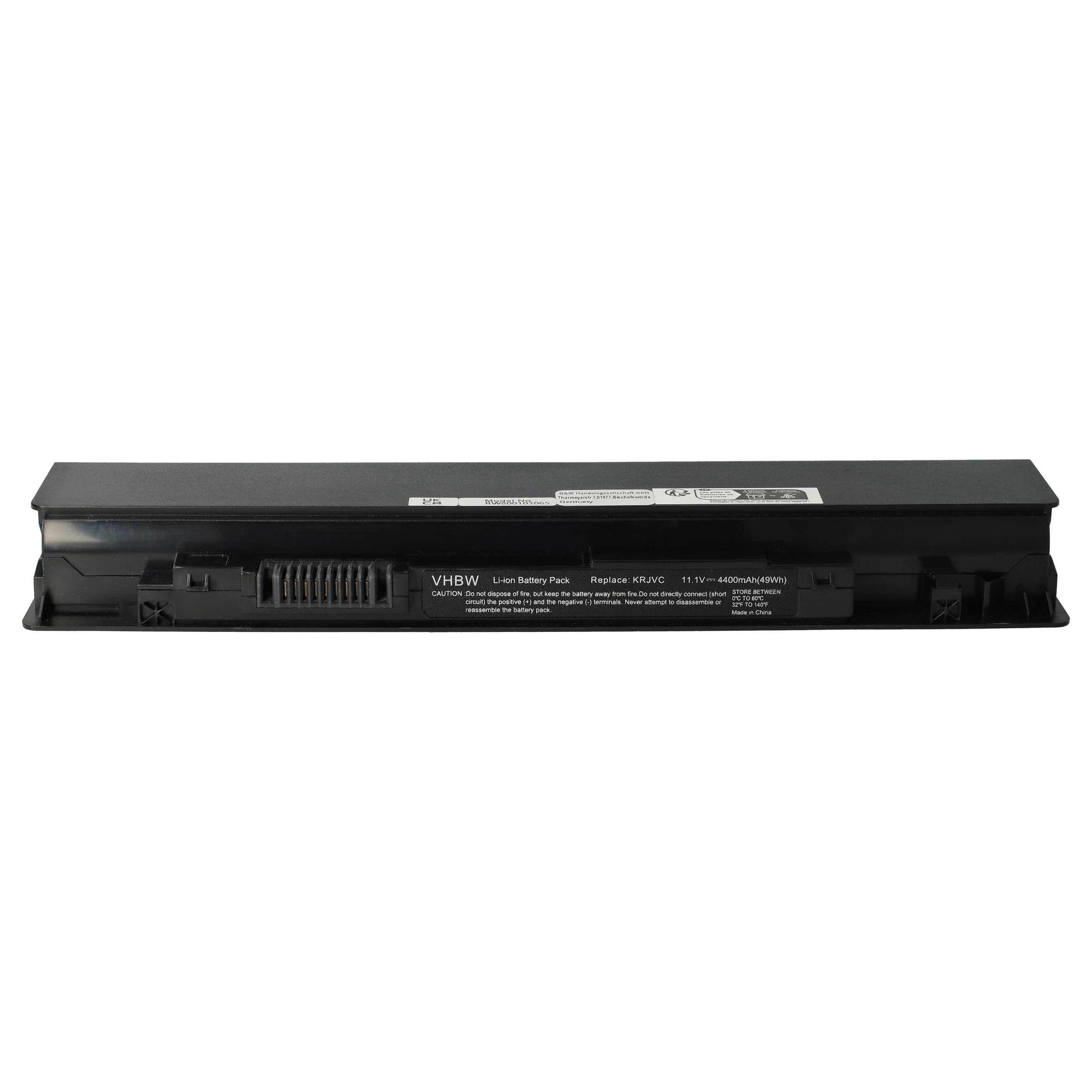 Akumulator do laptopa zamiennik Dell 451-11468, 312-1008, 127VC, 062VRR - 4400 mAh 11,1 V Li-Ion, czarny