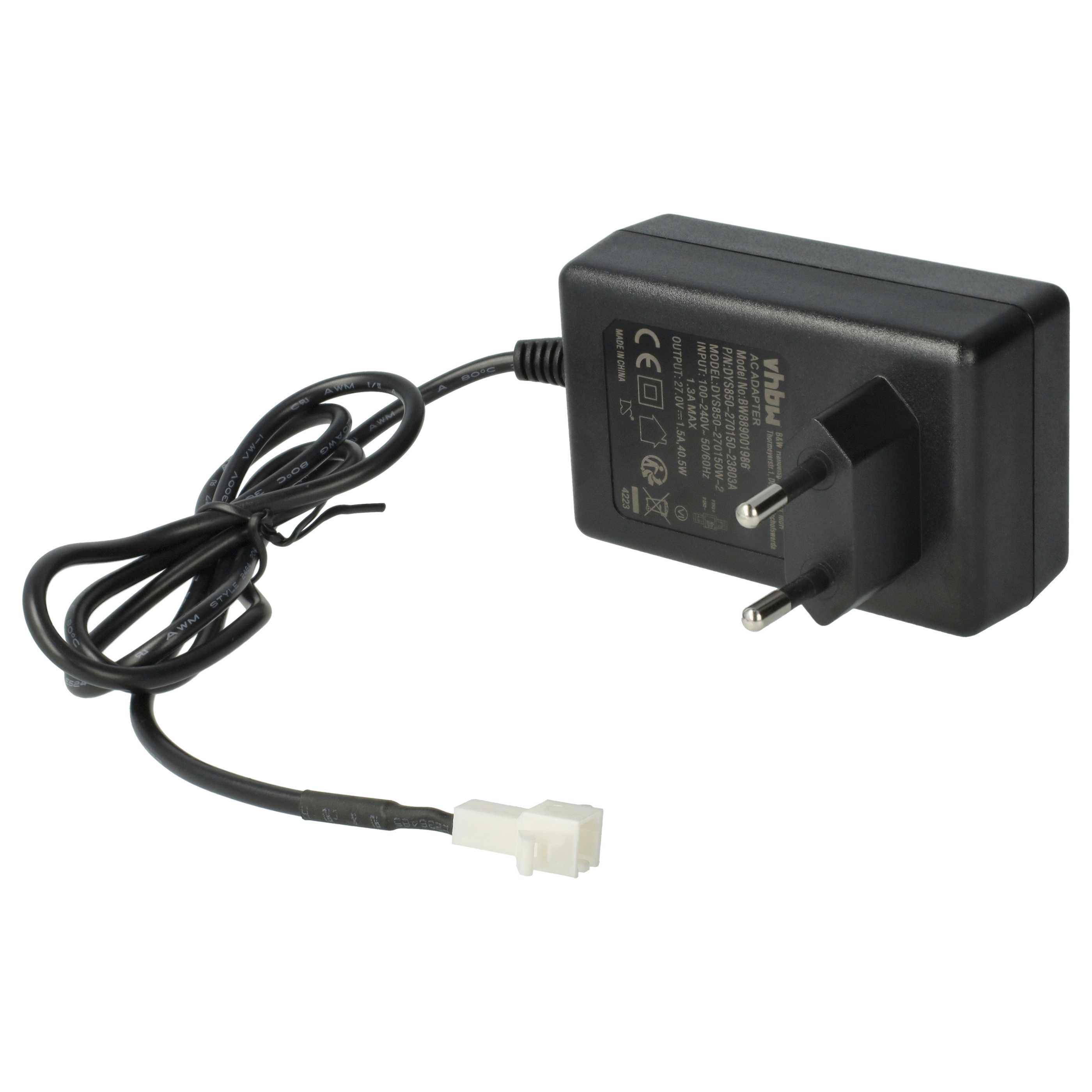 Charger incl. Battery (2000 mAh) replaces Velux 946933, 946930, GP210AFHT, 846933 for NiMH Batteries