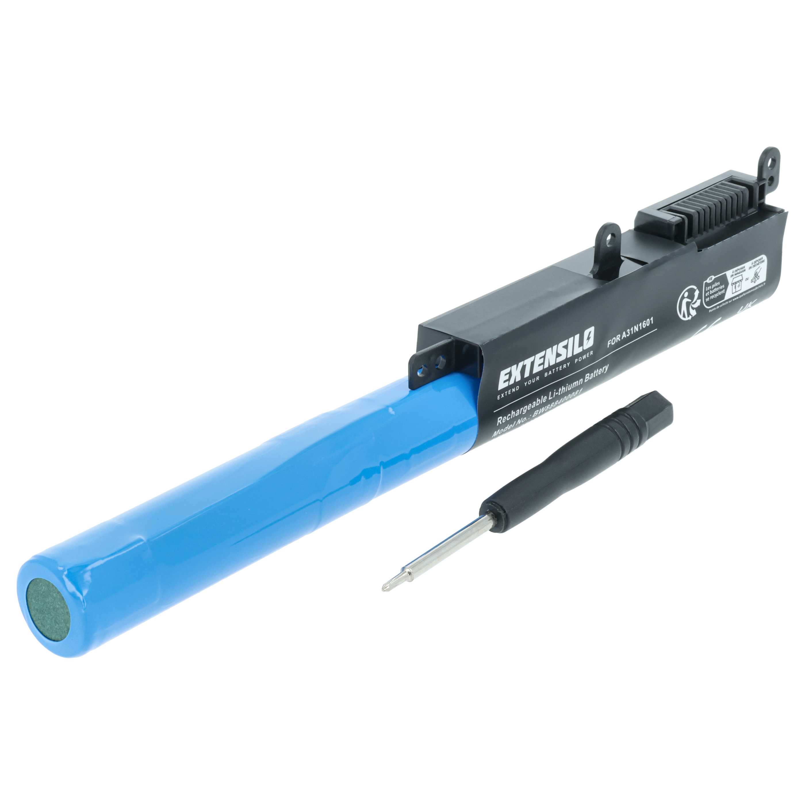 Akumulator do laptopa zamiennik Asus 0B110-00440000, 0B110-00440100, A31LP4Q - 2500 mAh 10,8 V Li-Ion