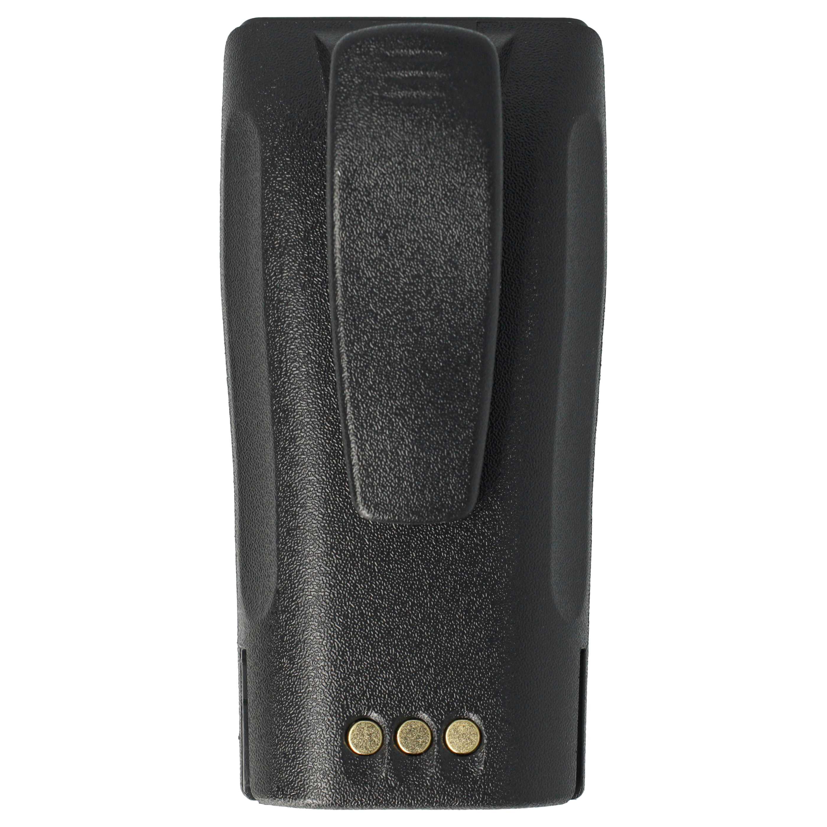 Radio 10x Battery suitable for Motorola CP040, CP200d, DP1400 - 1800 mAh 7.2 V NiMH