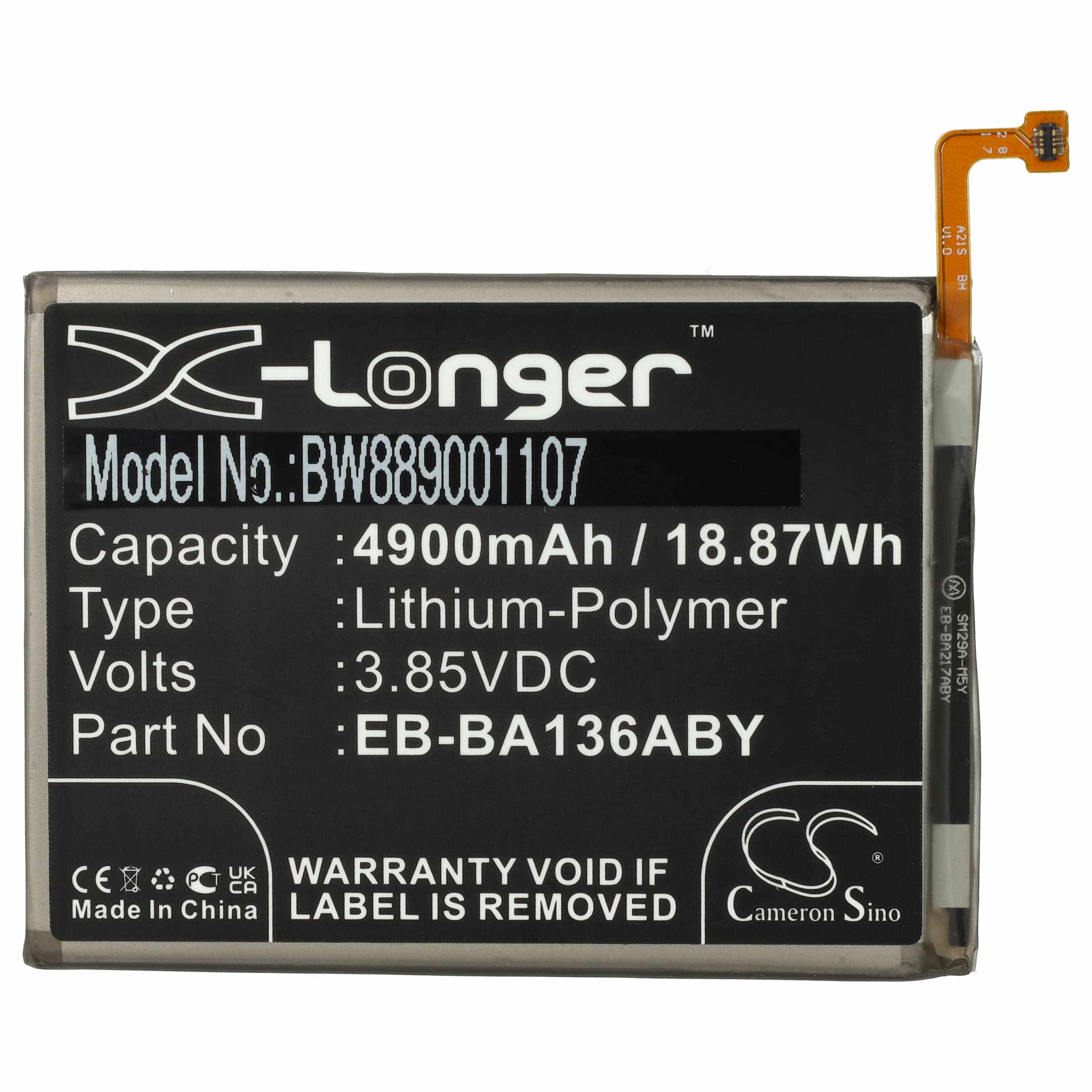 Akumulator do telefonu smartfona Samsung Galaxy A13 - 4900 mAh 3,85 V LiPo