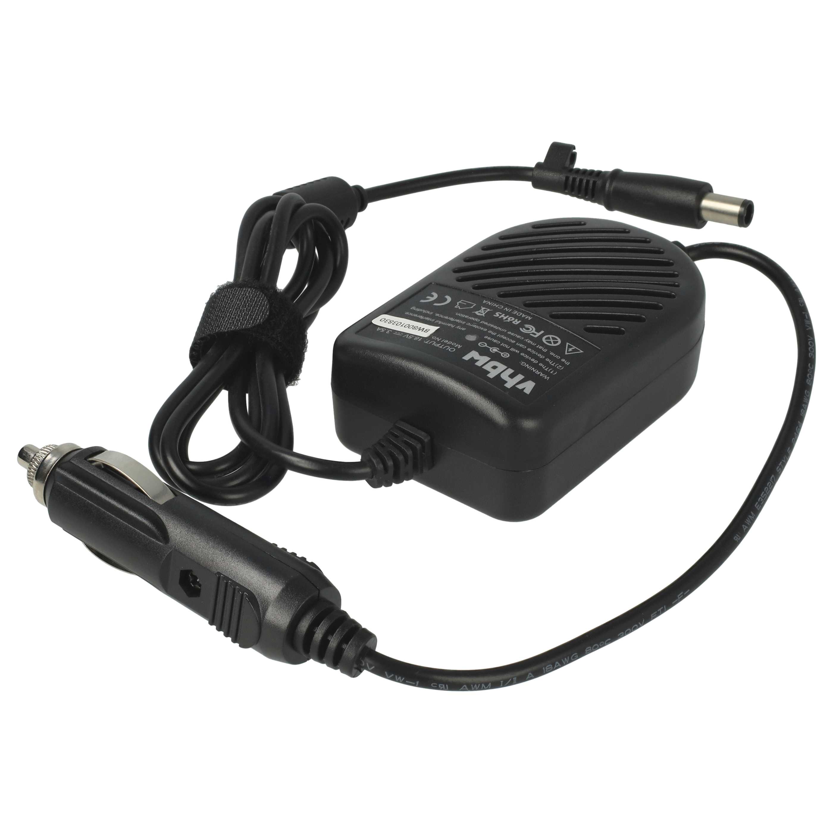 Vehicle Charger replaces HP 384021-001, AP091F13LF, PA-1900-18H2, 382021-002, P/N 391173-001 Notebook - 3.5 A