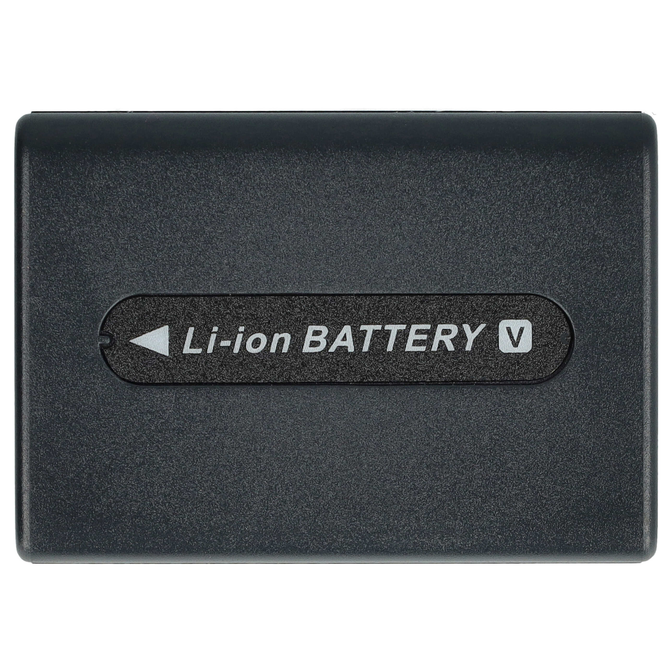 Batterie remplace Sony NP-FV100 pour caméscope - 2200mAh 7,2V Li-ion avec puce