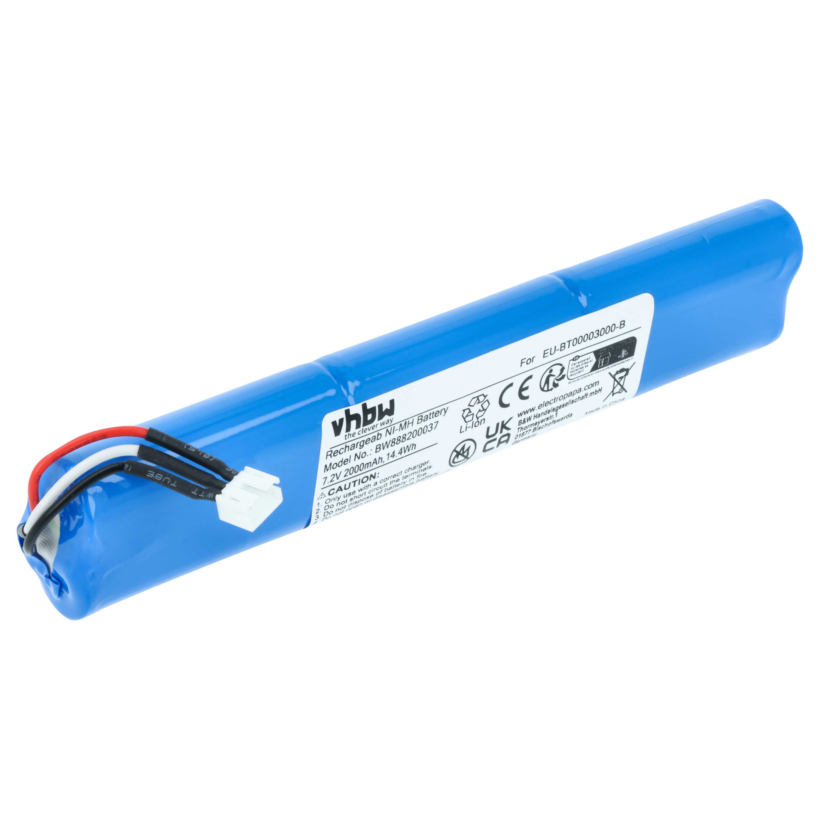 Akumulator do głośnika zamiennik TDK EU-BT00003000-B - NiMH 2000mAh