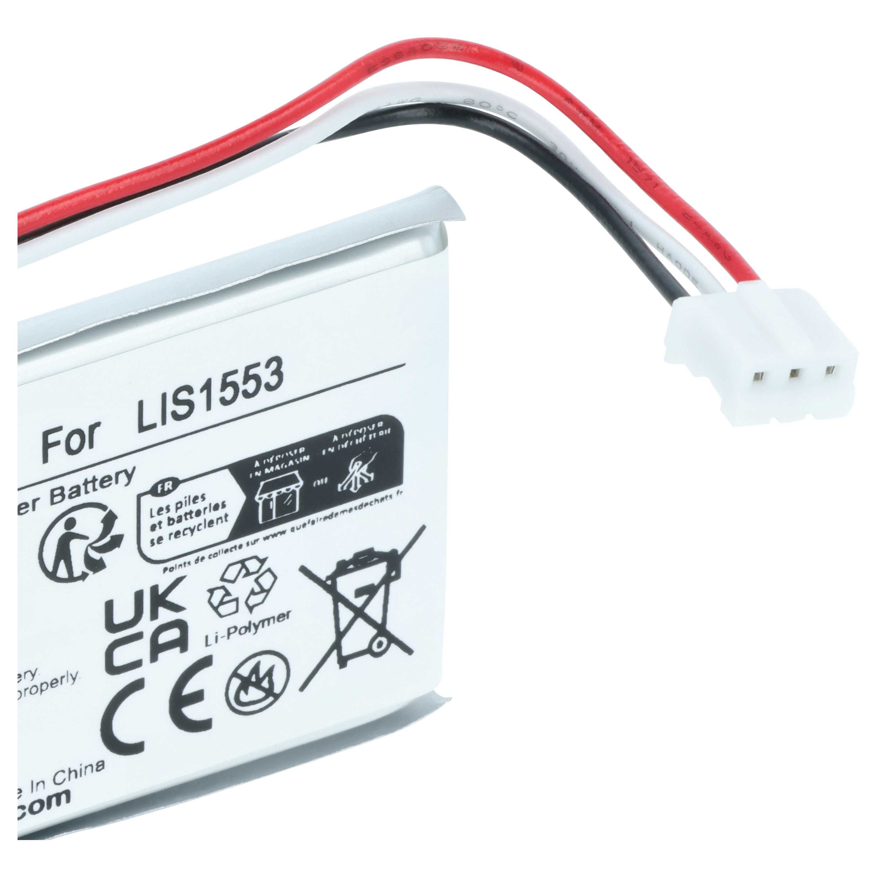 Akumulator do słuchawek bezprzewodowych zamiennik Sony LIS1553(SY6), LIS1553 - 1000 mAh 3,7 V LiPo