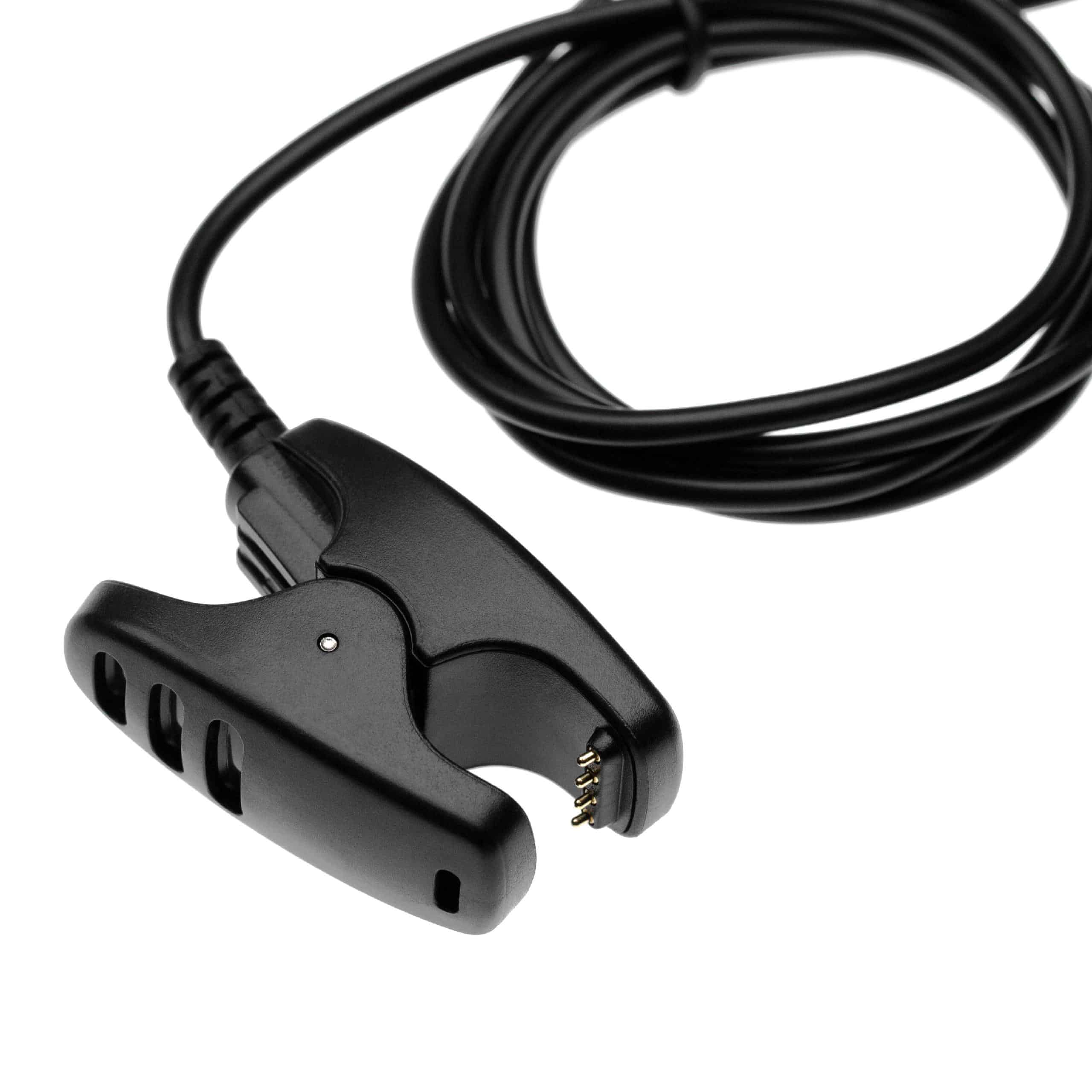 Cavo di ricarica USB per smartwatch Suunto 3 Fitness, Spartan Trainer, 5 - nero 96 cm