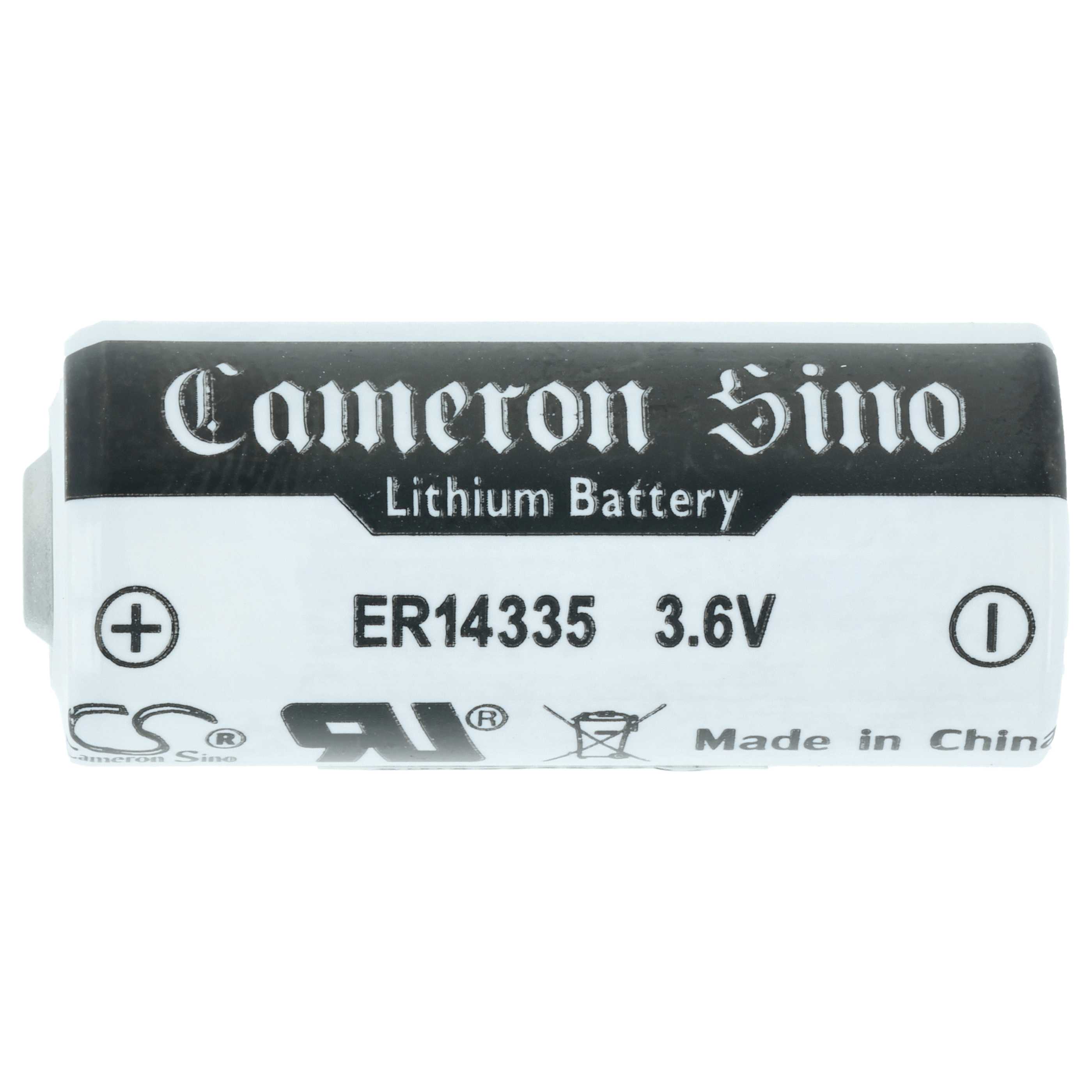 Bateria ER14335 - 1650 mAh 3,6 V Li-SOCl2