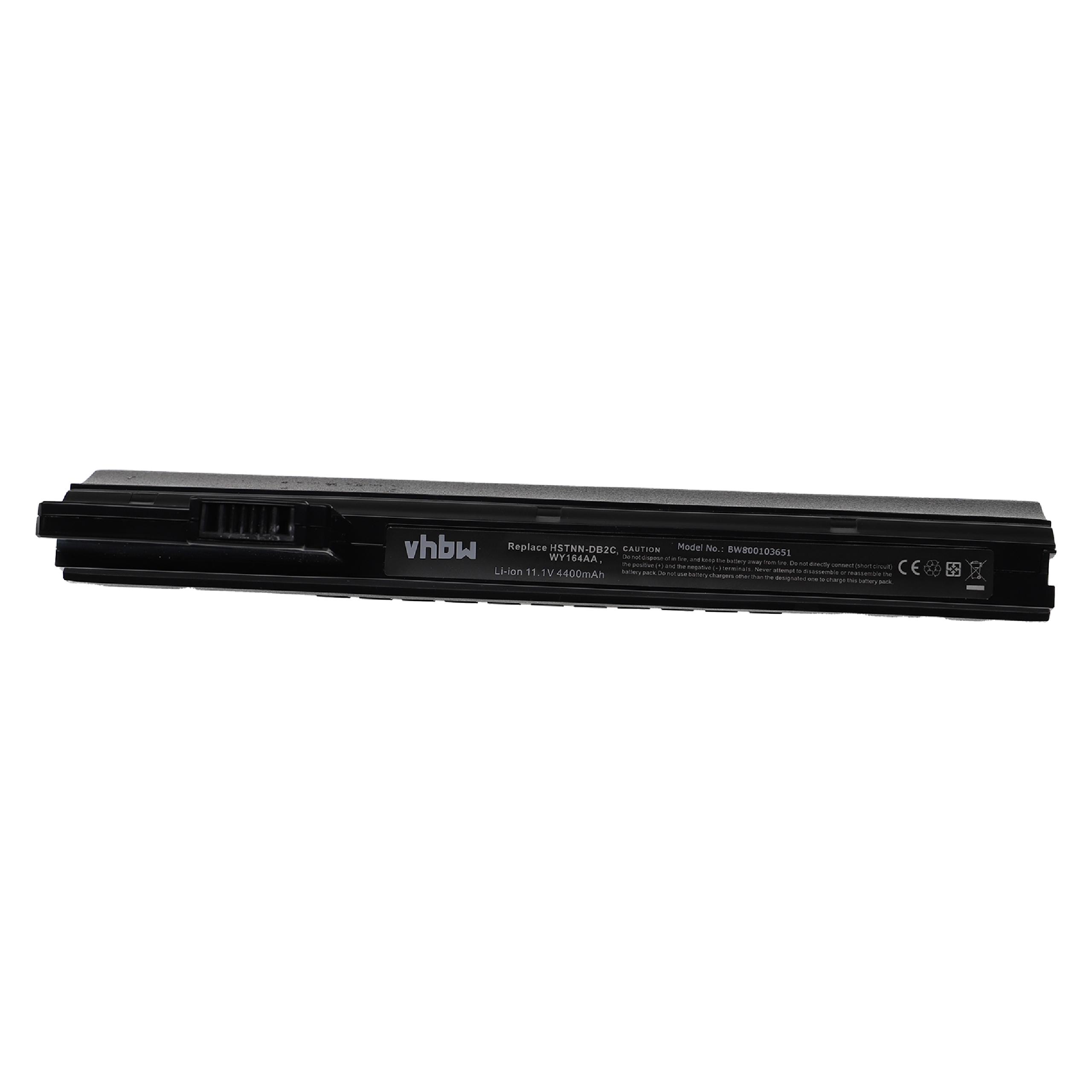 Notebook Battery Replacement for HP 614564-751, 614564-421, 614565-421 - 4400mAh 11.1V Li-Ion, black