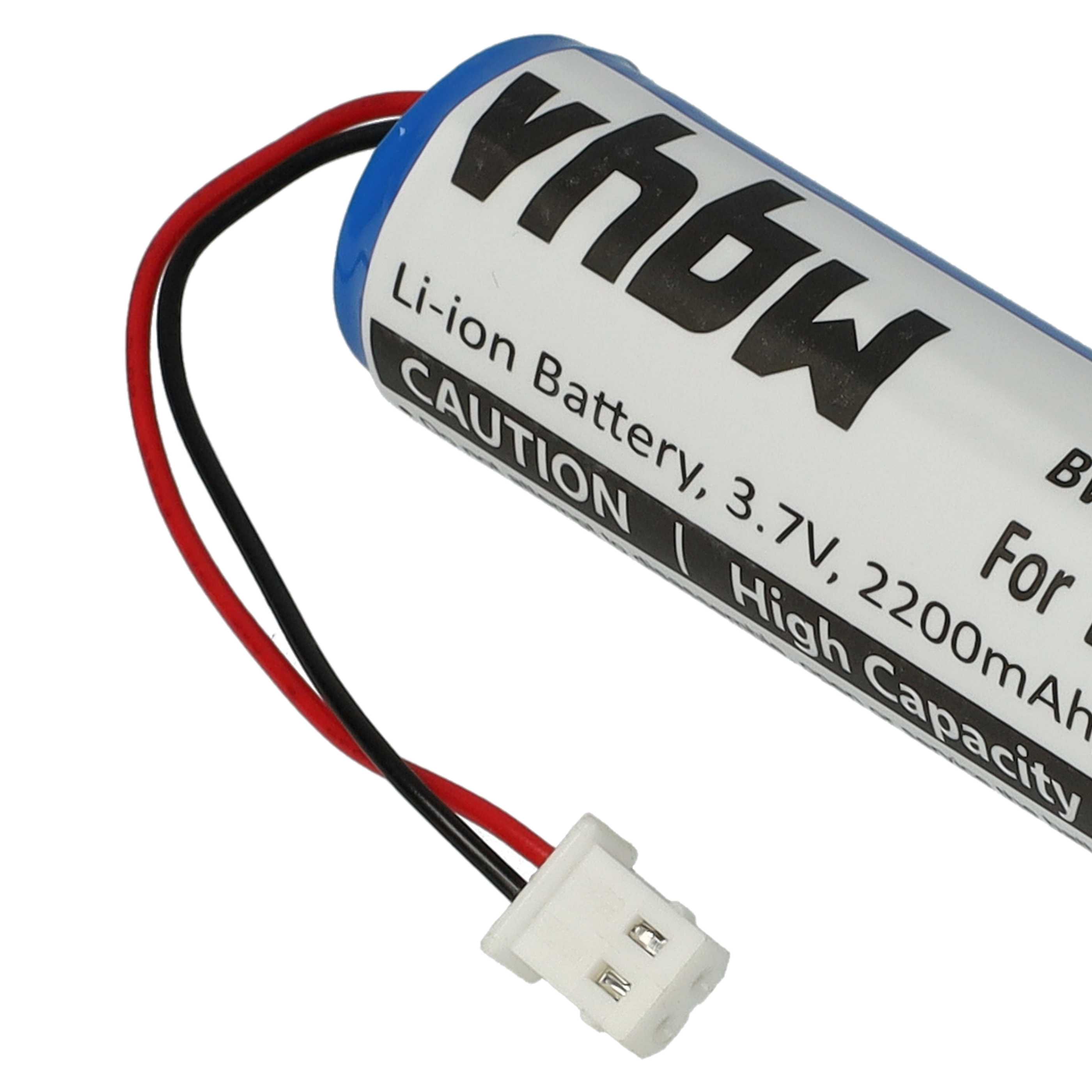 DAB Radio 2x Battery replaces BATT20L - 2200 mAh 3.7 V Li-Ion