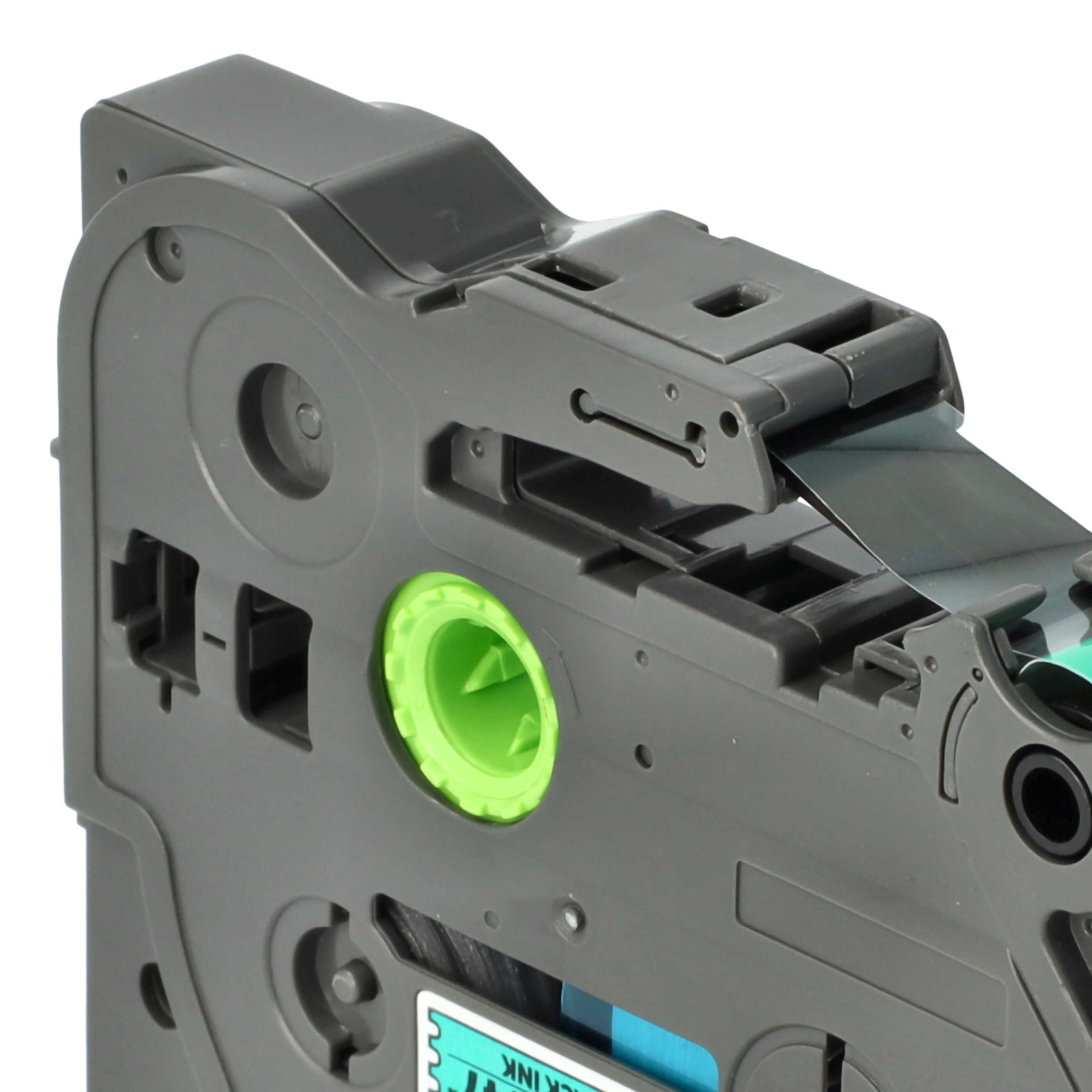 Cassetta nastro sostituisce Brother TZE-731, TZ-731 per etichettatrice Brother 12mm nero su verde