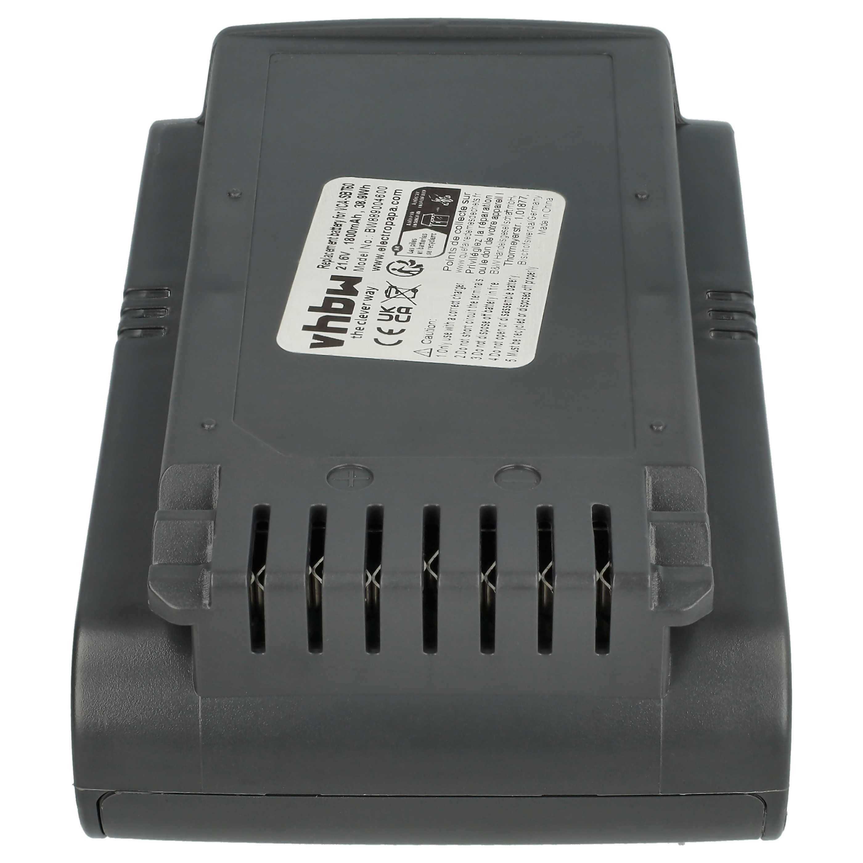 Akumulator do odkurzacza Samsung zamiennik Samsung 8806092219397, VCA-SBTA60 - 1800mAh 21,6V Li-Ion