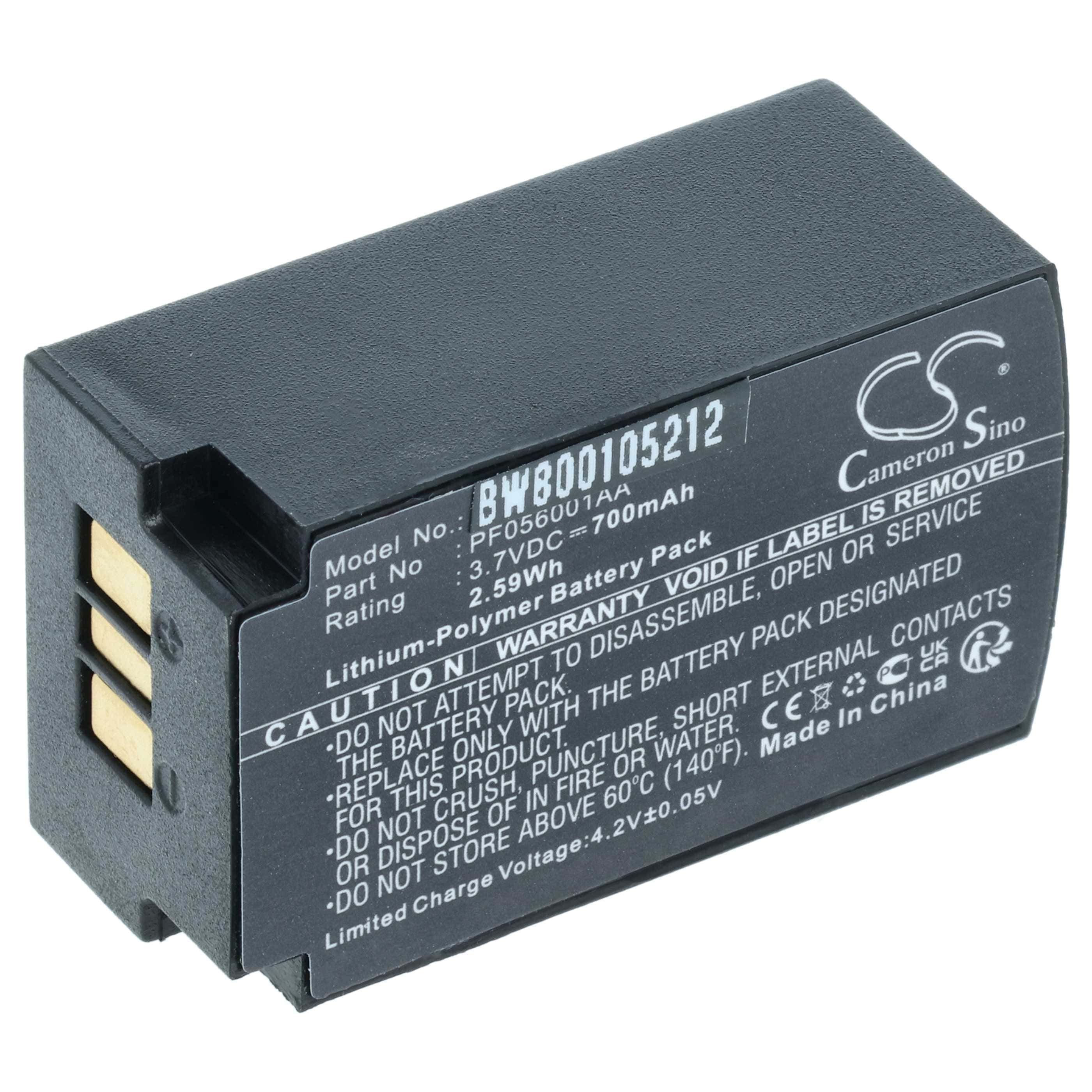 Akumulator do słuchawek bezprzewodowych zamiennik Parrot PF056001AA - 700 mAh 3,7 V LiPo