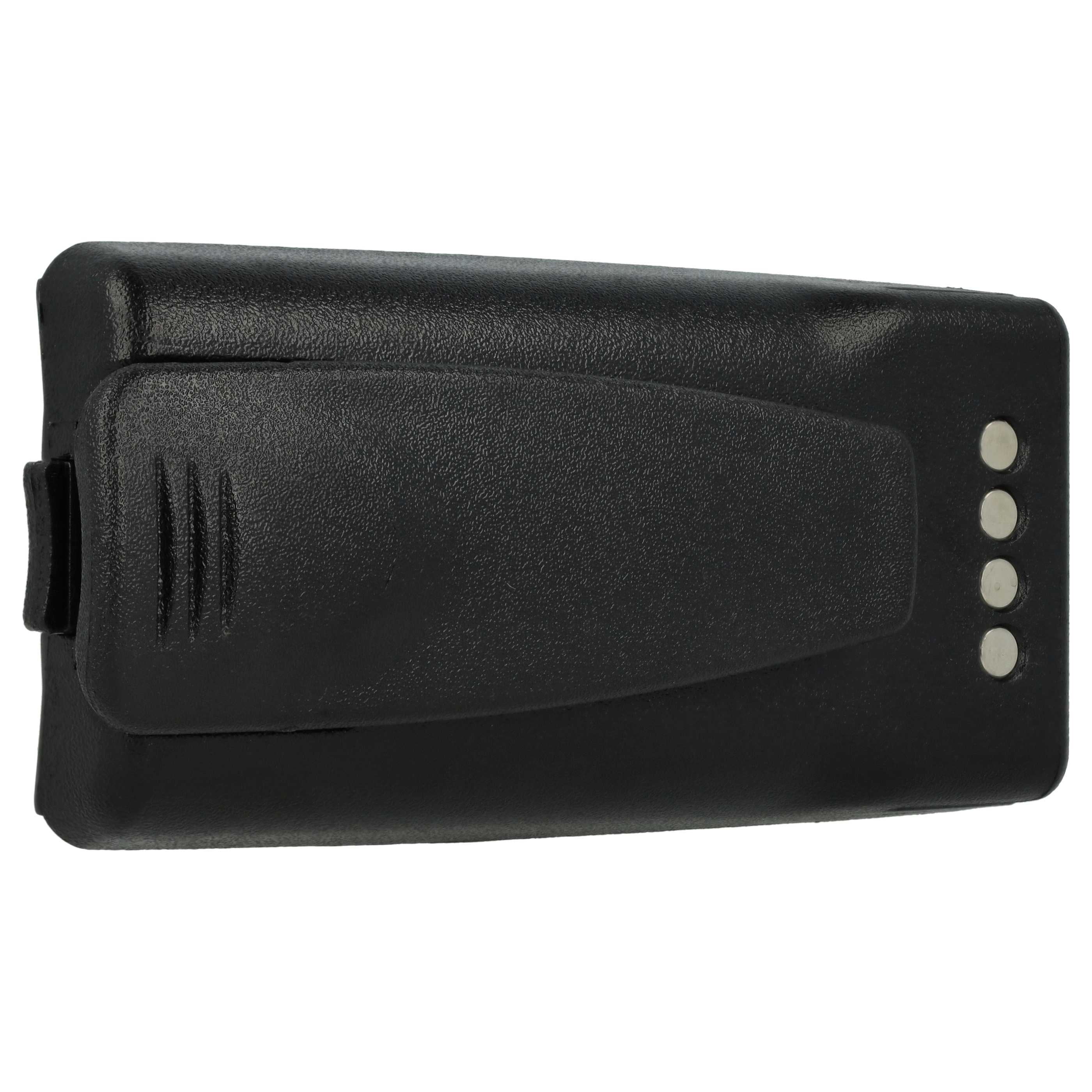 Radio 2x Battery replaces Motorola 6080384X65, RLN6305, PMNN6035, RLN6305B - 2200 mAh 7.5 V Li-Ion + Belt Clip