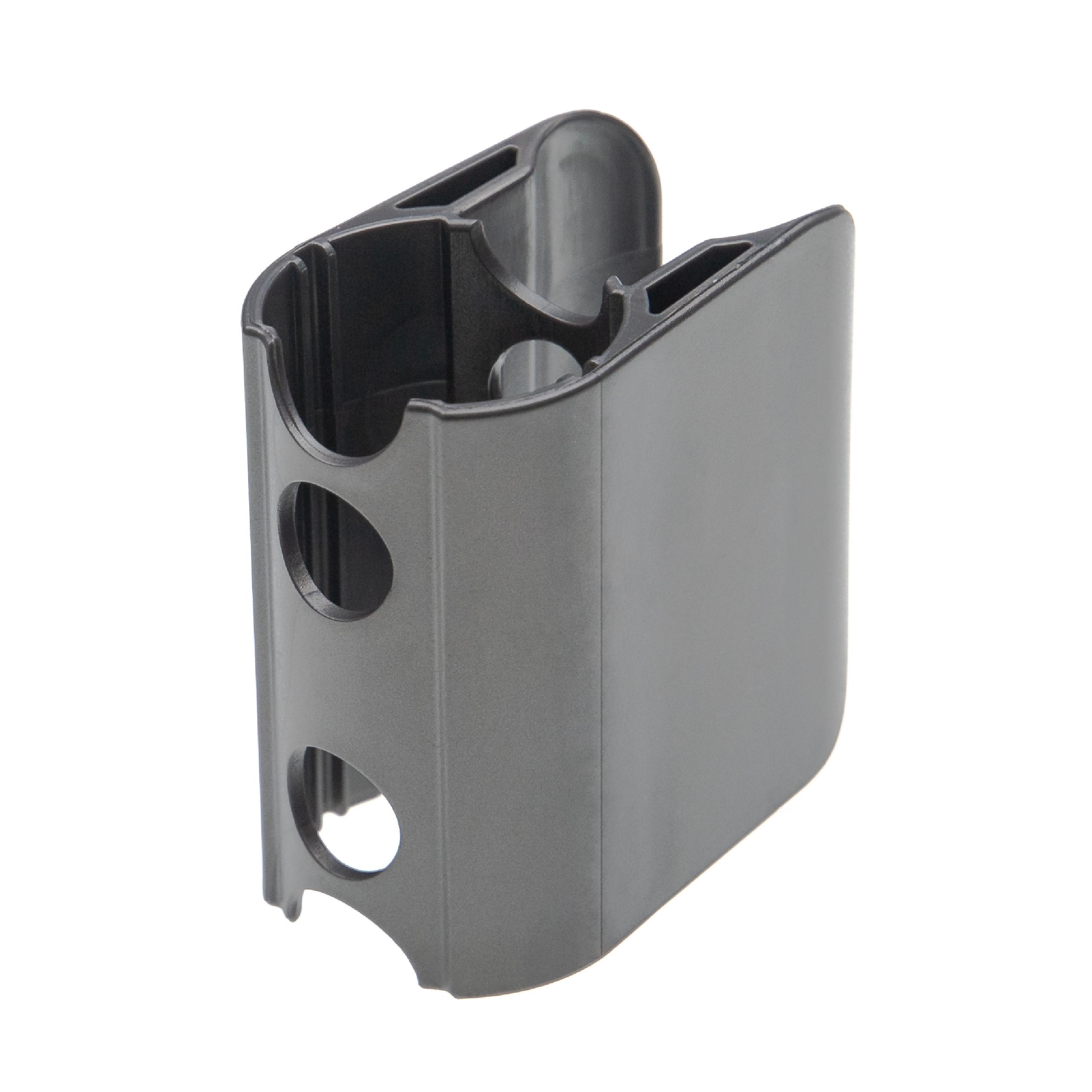 vhbw Clip de montaje compatible con Dyson SV10 accesorios para aspiradoras - Soporte accesorios gris