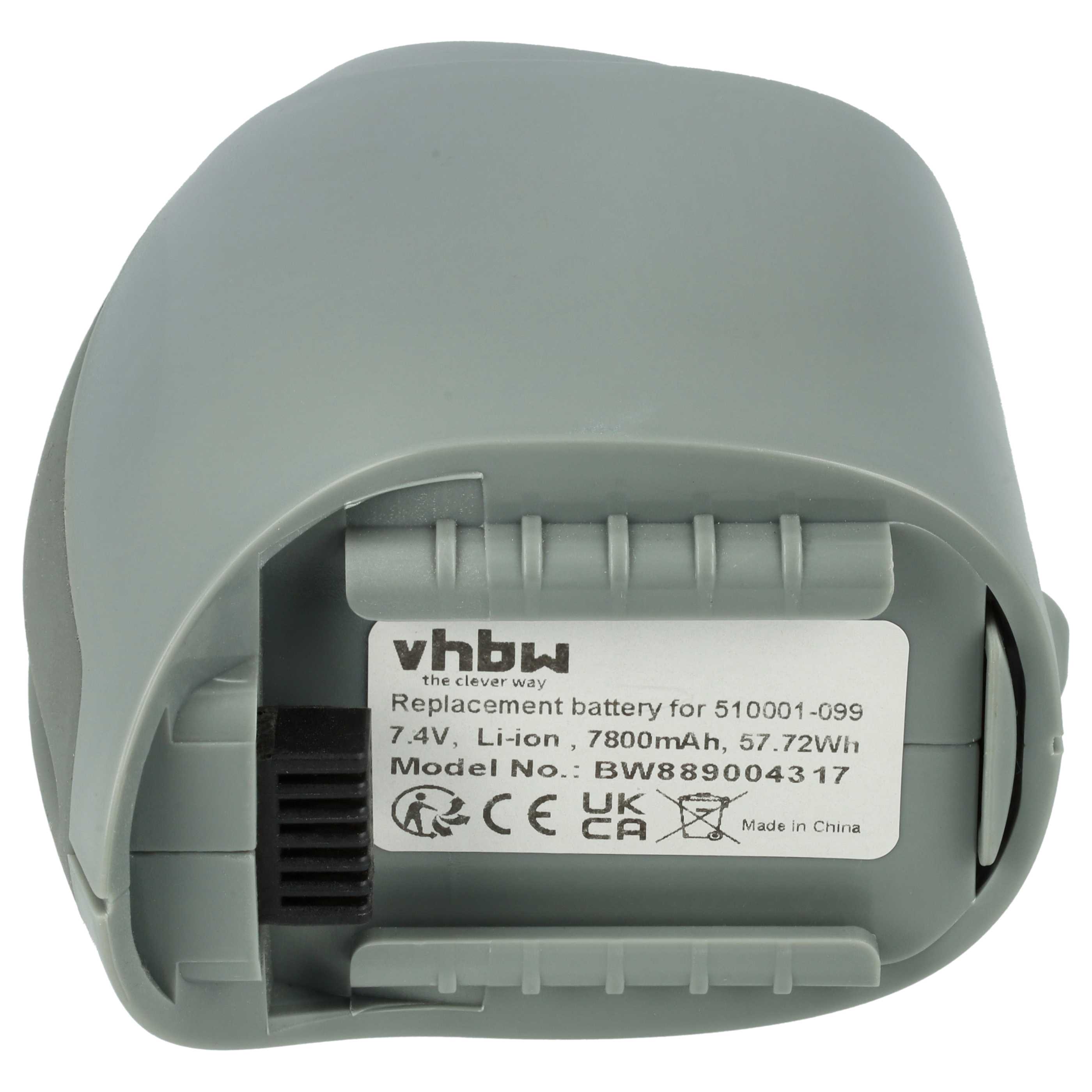 Batterie remplace Niton 510001-099, 600-541 outil de mesure Niton - 7,8Ah 7,4V Li-ion