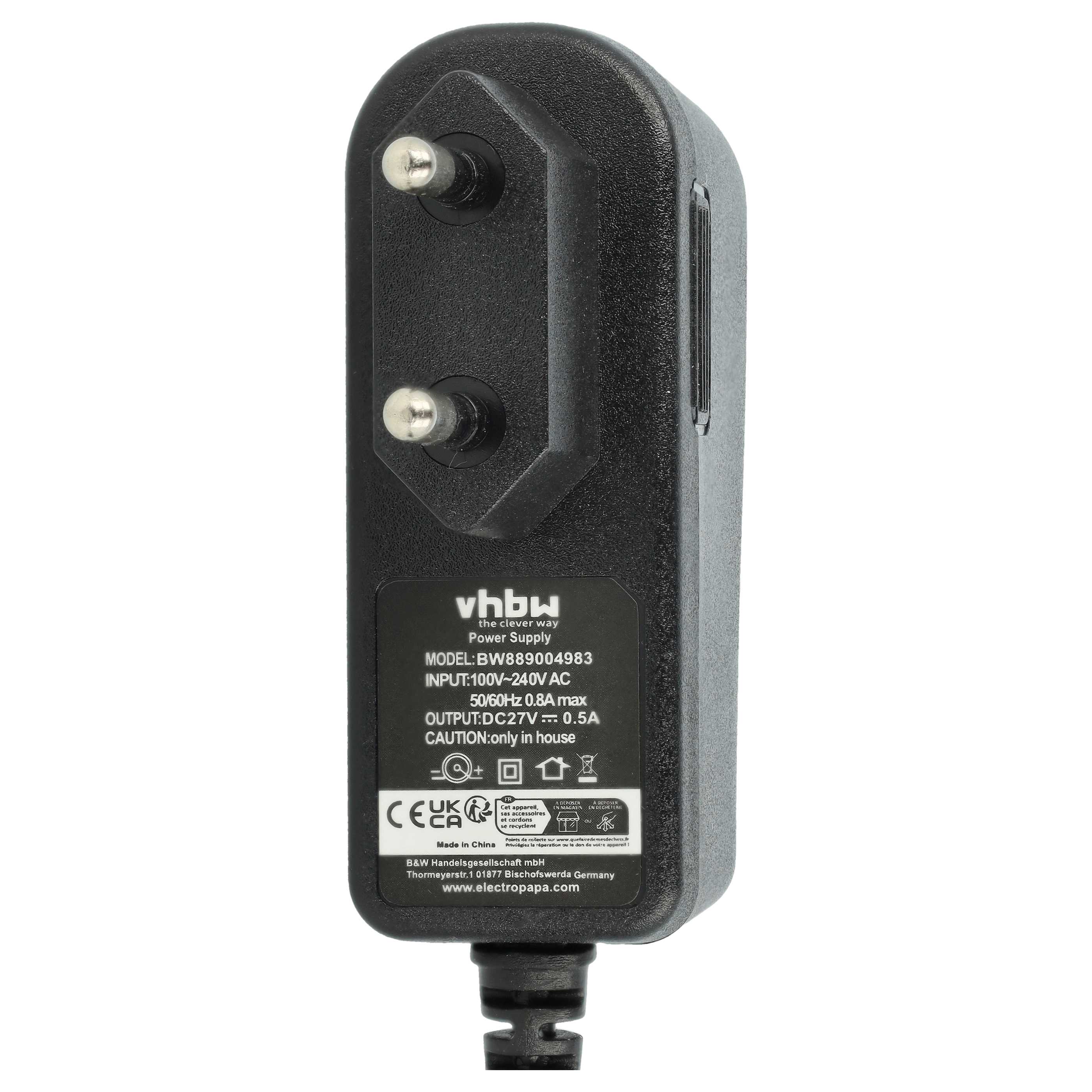 Ladegerät als Ersatz für JOD-S-270050GS, PSE50324 für Grundig Handstaubsauger, Akkustaubsauger u.a.