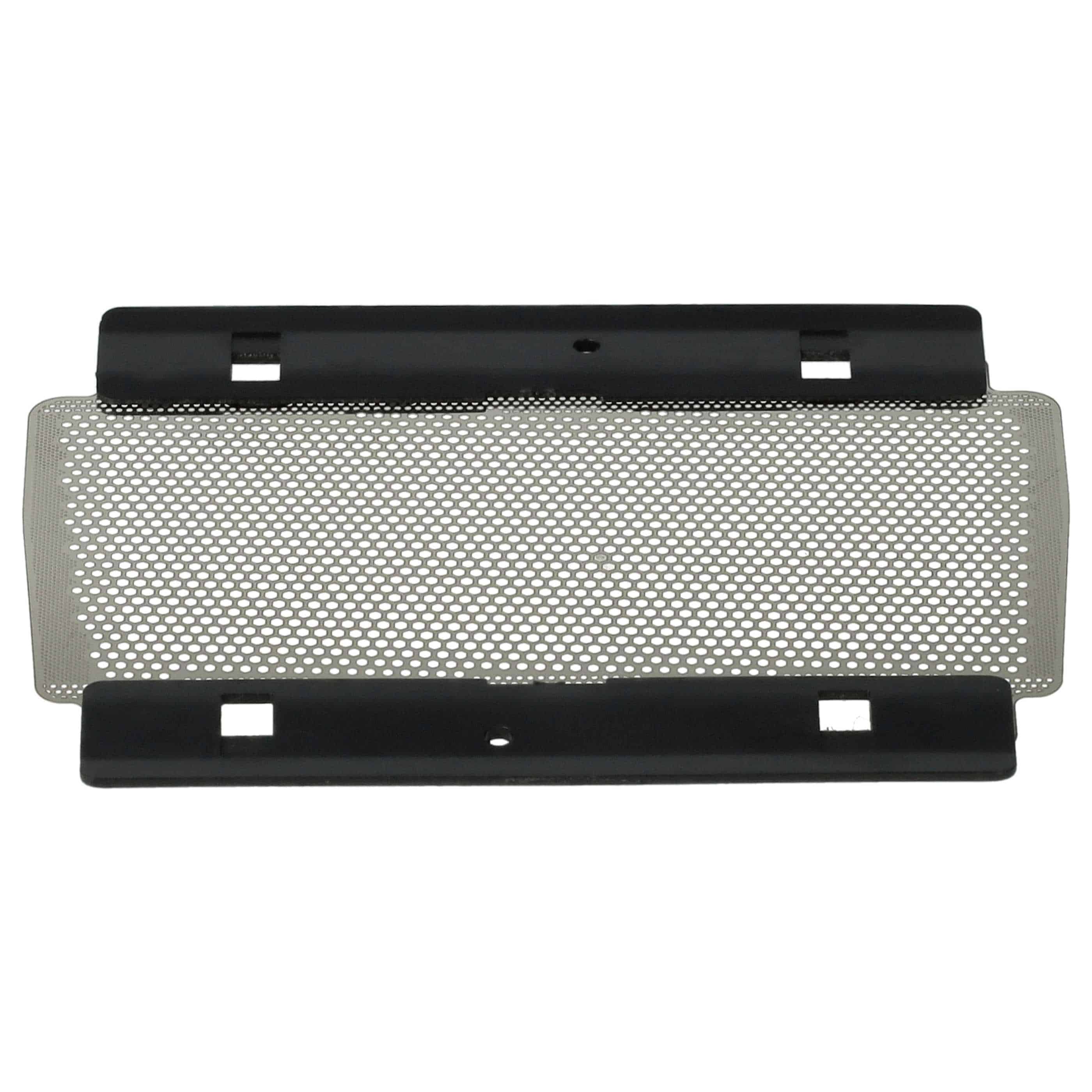 2x płytka goląca do golarki Braun zam. Braun 3000 Interface - czarny / srebrny