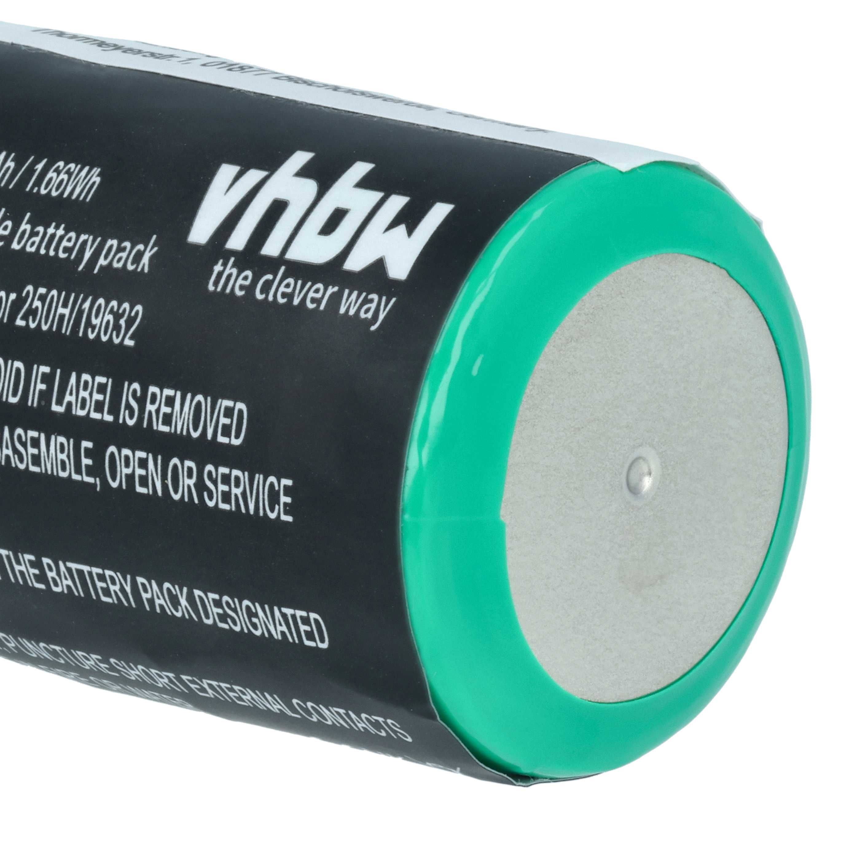 Batterie remplace Servox 19632 pour appareil médical Servox - 230mAh 7,2V NiMH