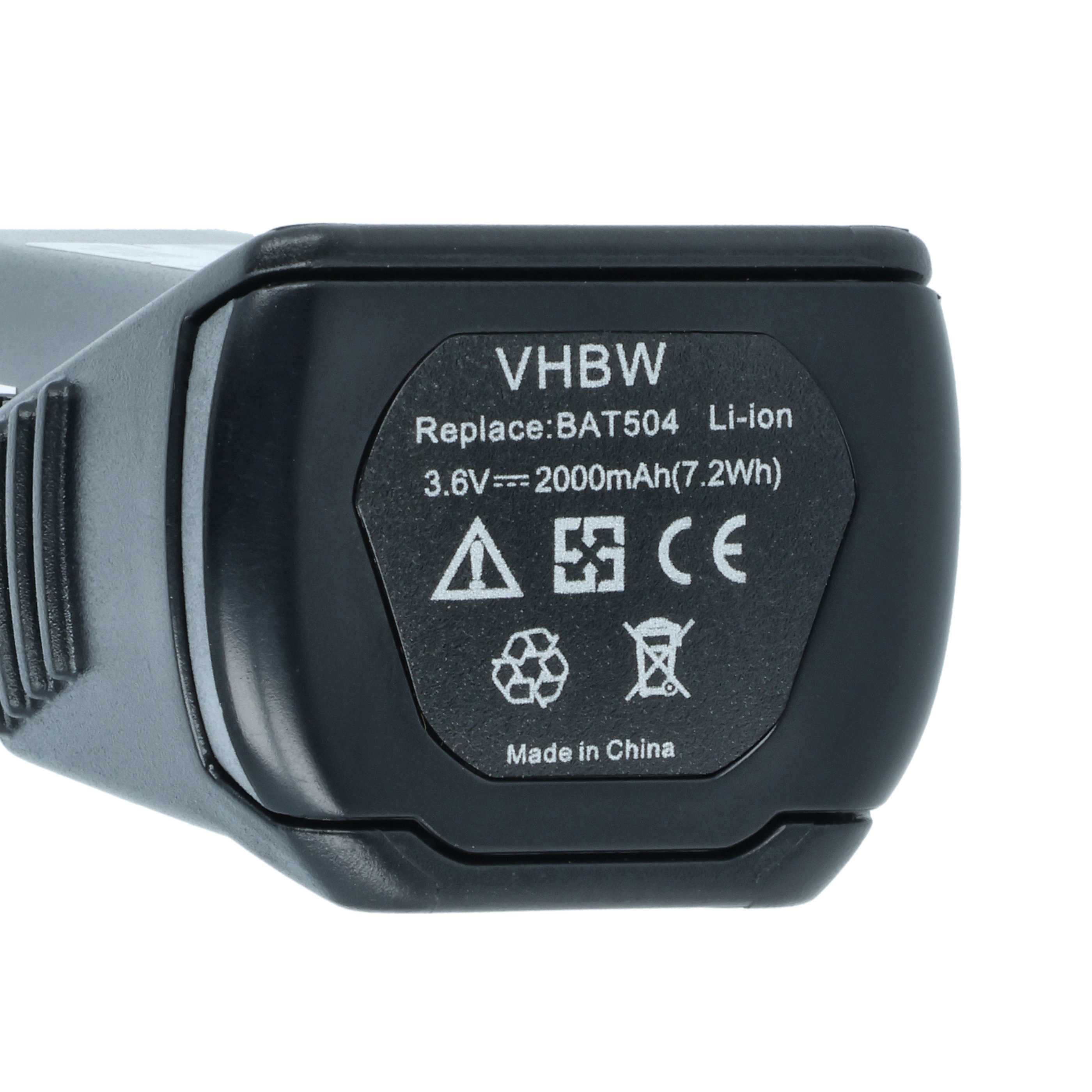 Battery replaces Bosch BAT504, 2 607 336 242 Electric Power Tool - 2000 mAh, 3.6 V, Li-Ion