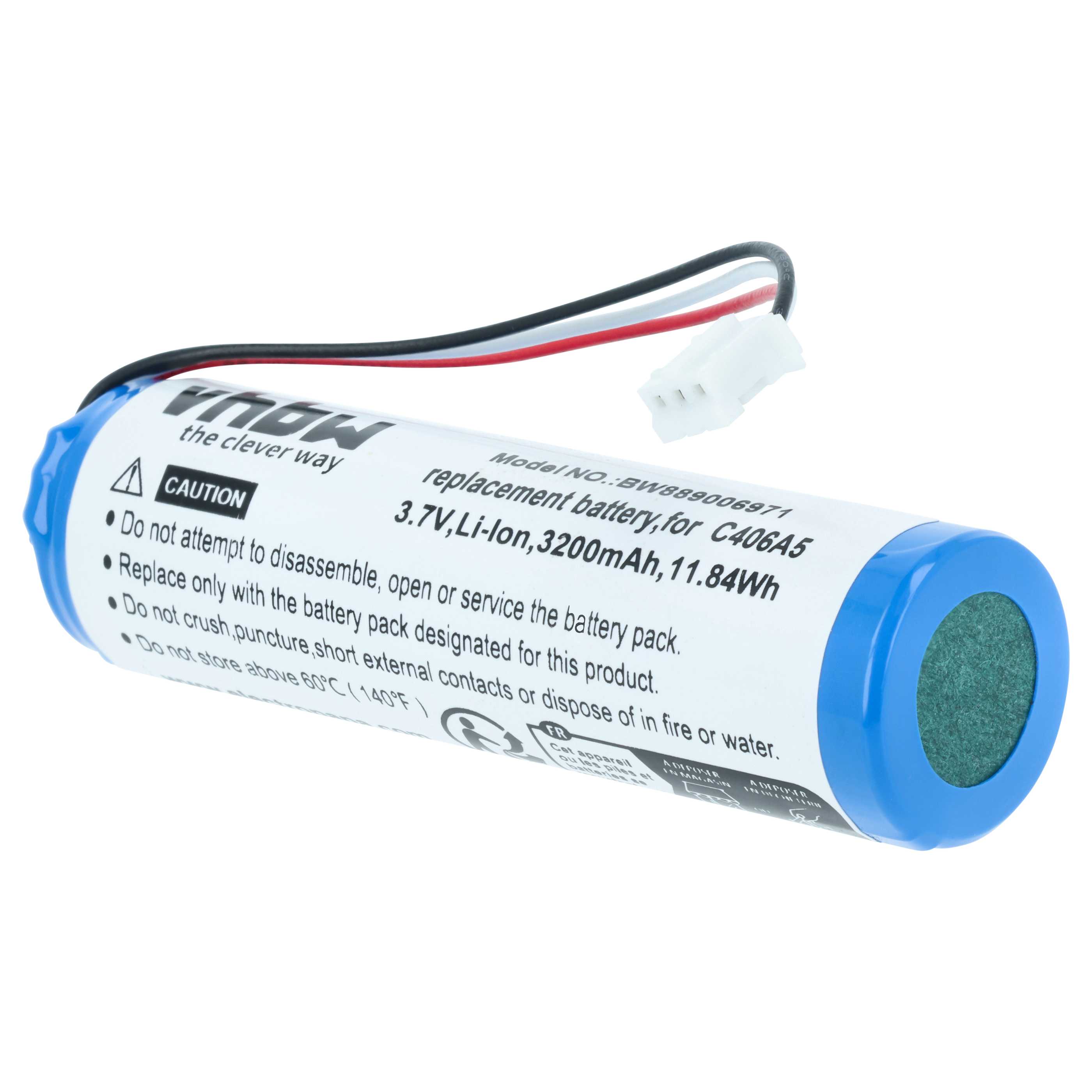 2x Akumulator do głośnika zamiennik Marshall C406A5 - Li-Ion 3200mAh