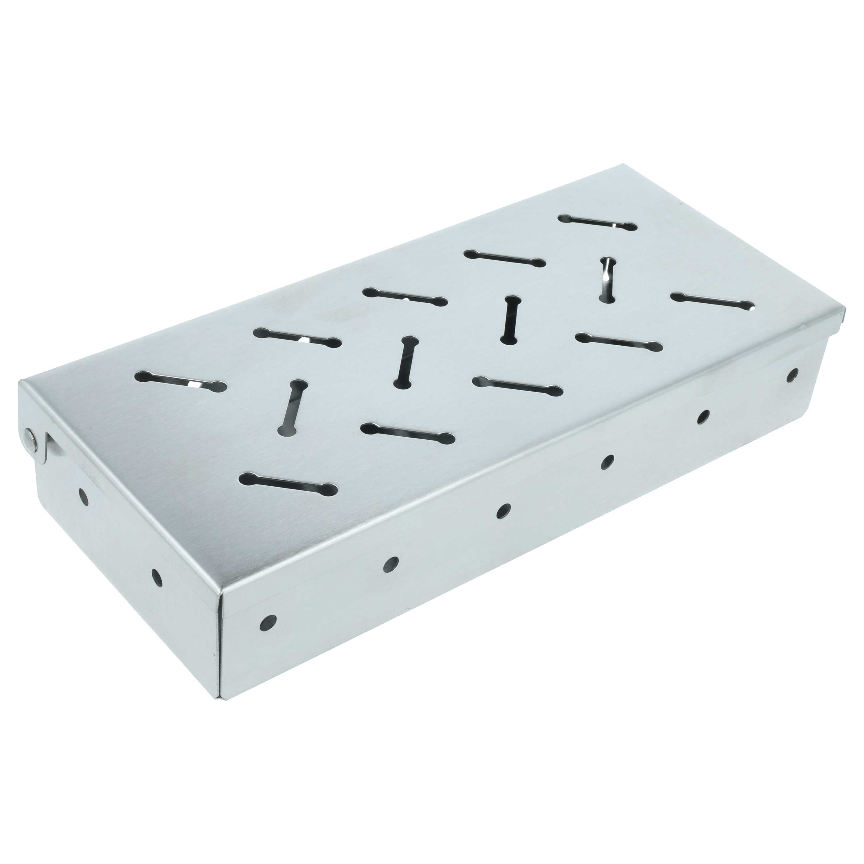 Smoke Box replaces Weber 7576 for Weber Gas Grills - Stainless Steel 22.8 x 9.7 x 4.4 cm