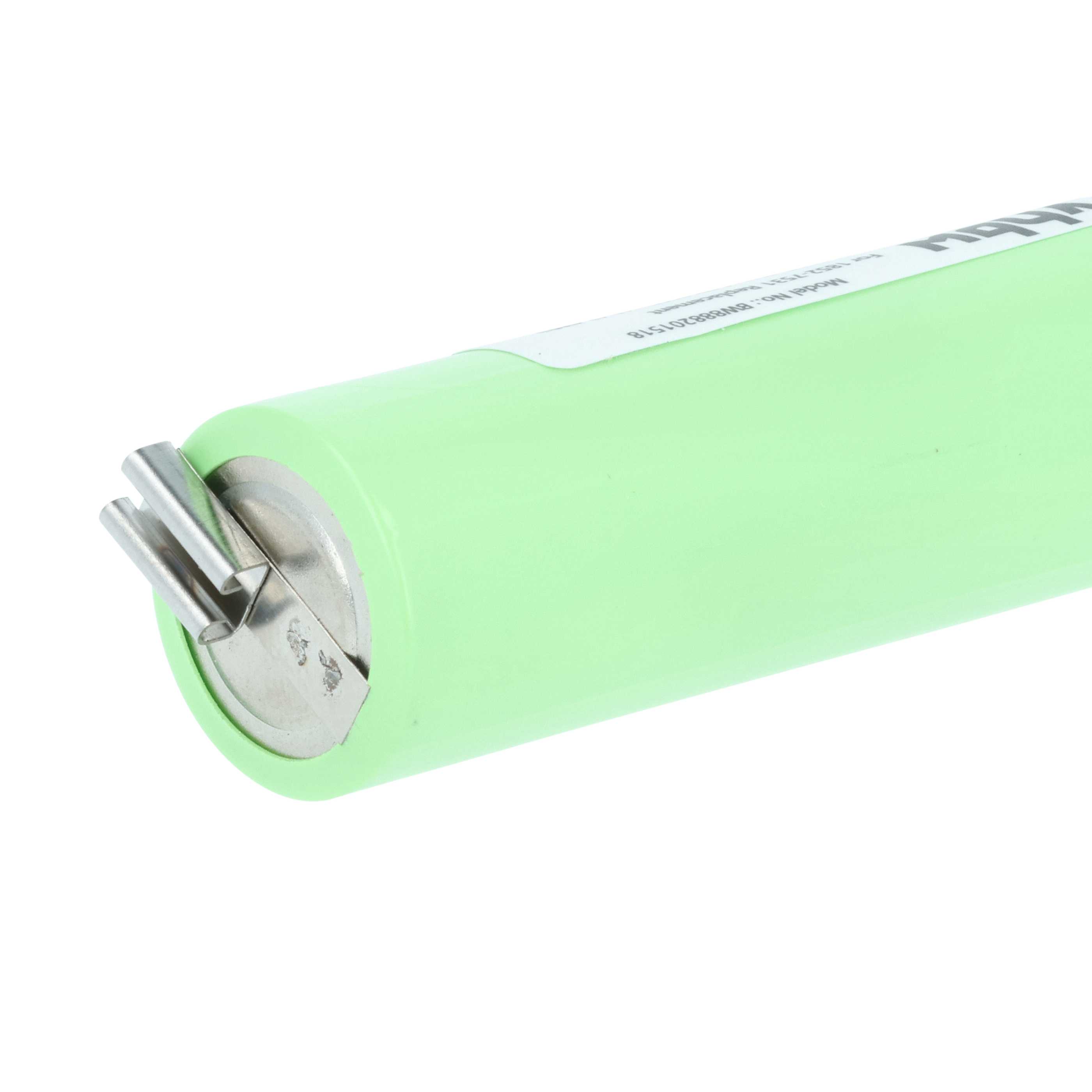 Batteria per rasoio sostituisce Moser 1852-7531 - 2000mAh 1,2V NiMH