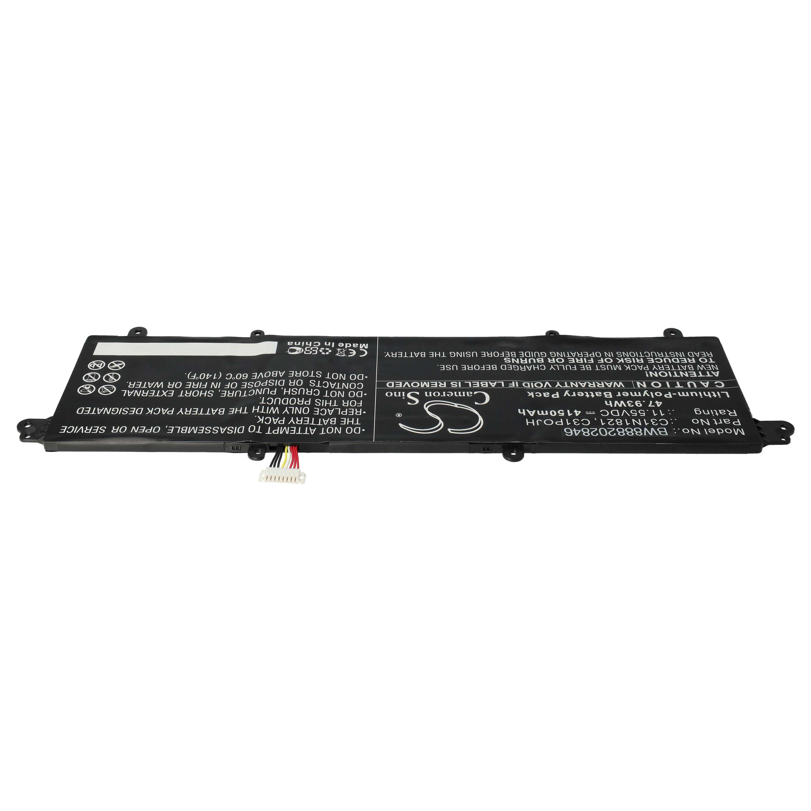 Akumulator do laptopa zamiennik Asus C31POJH, 0B200-03210100, C31N1821 - 4150 mAh 11,55 V LiPo