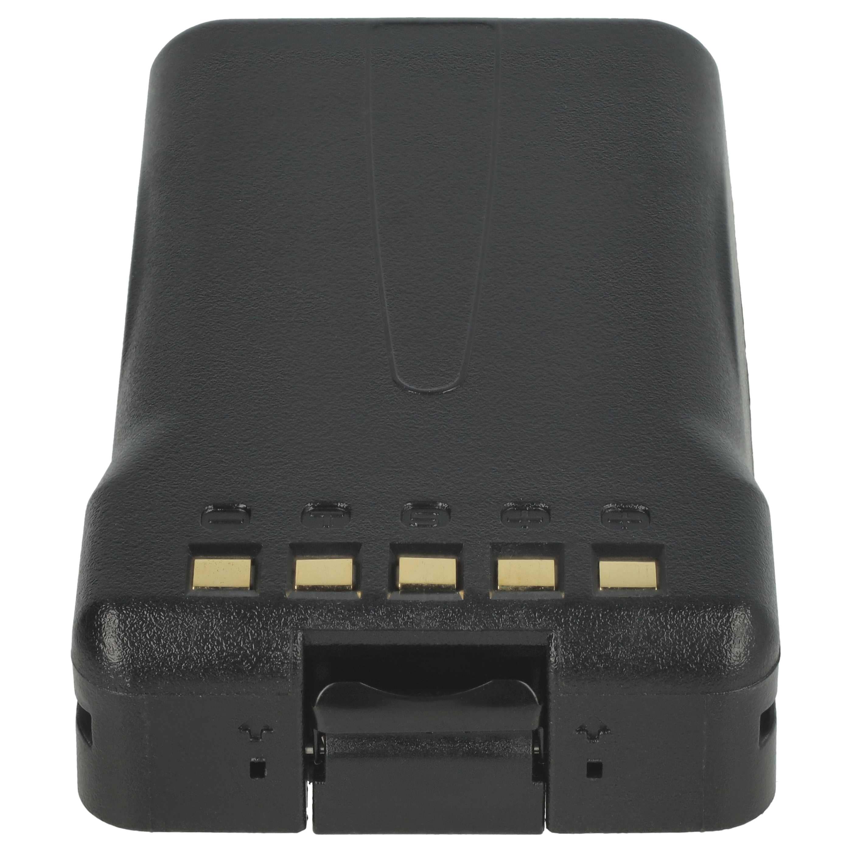2x Batteria sostituisce Kenwood KNB-24L, KNB-24LX, KNB-24, KNB-24Li per dispositivo radio - 1800mAh 7,2V NiMH