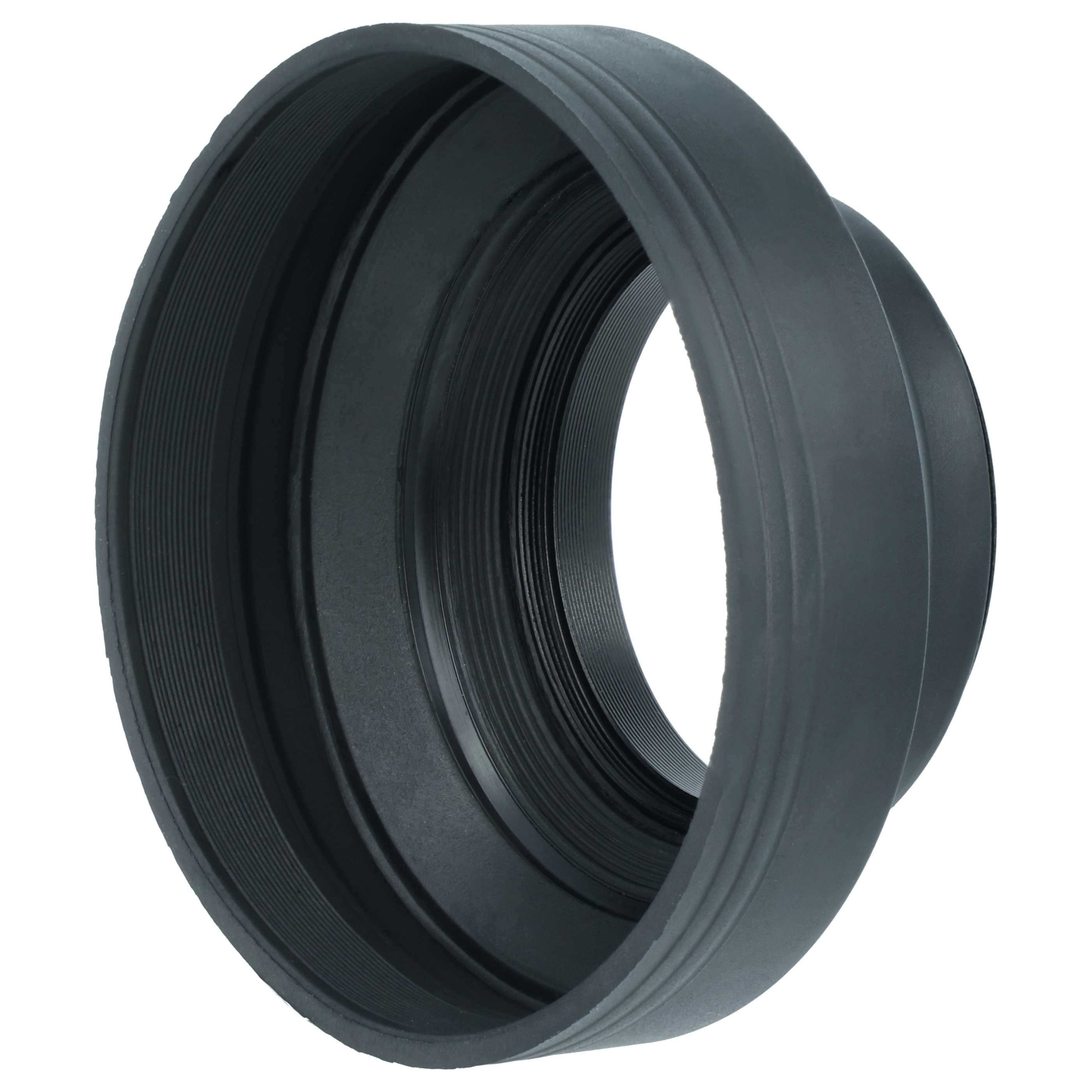 Lens Hood suitable for Lens with 58 mm Diameter, rubber, black