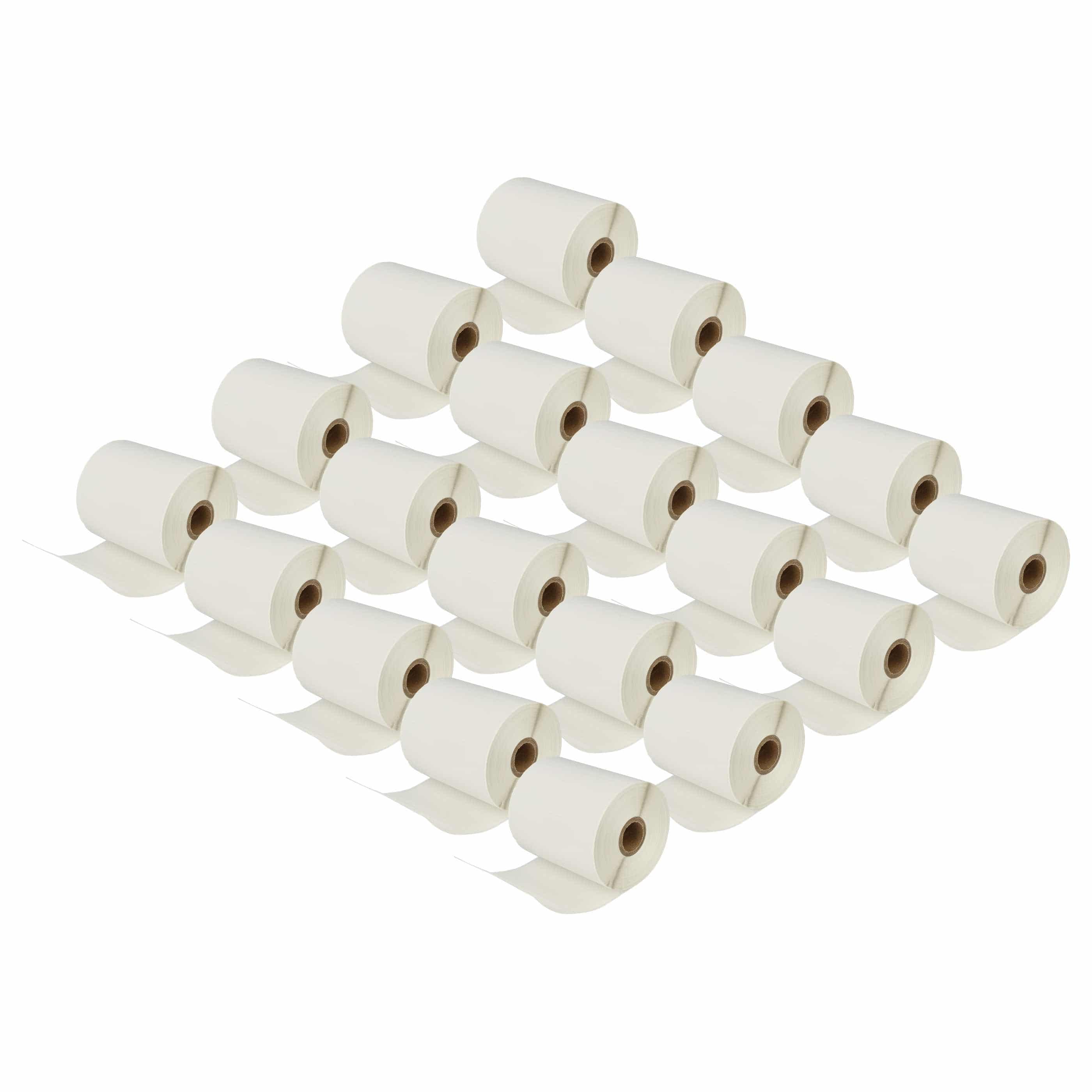 20x Label Roll replaces Brother RD-S03E1 Labeller - 102 mm x 50 mm