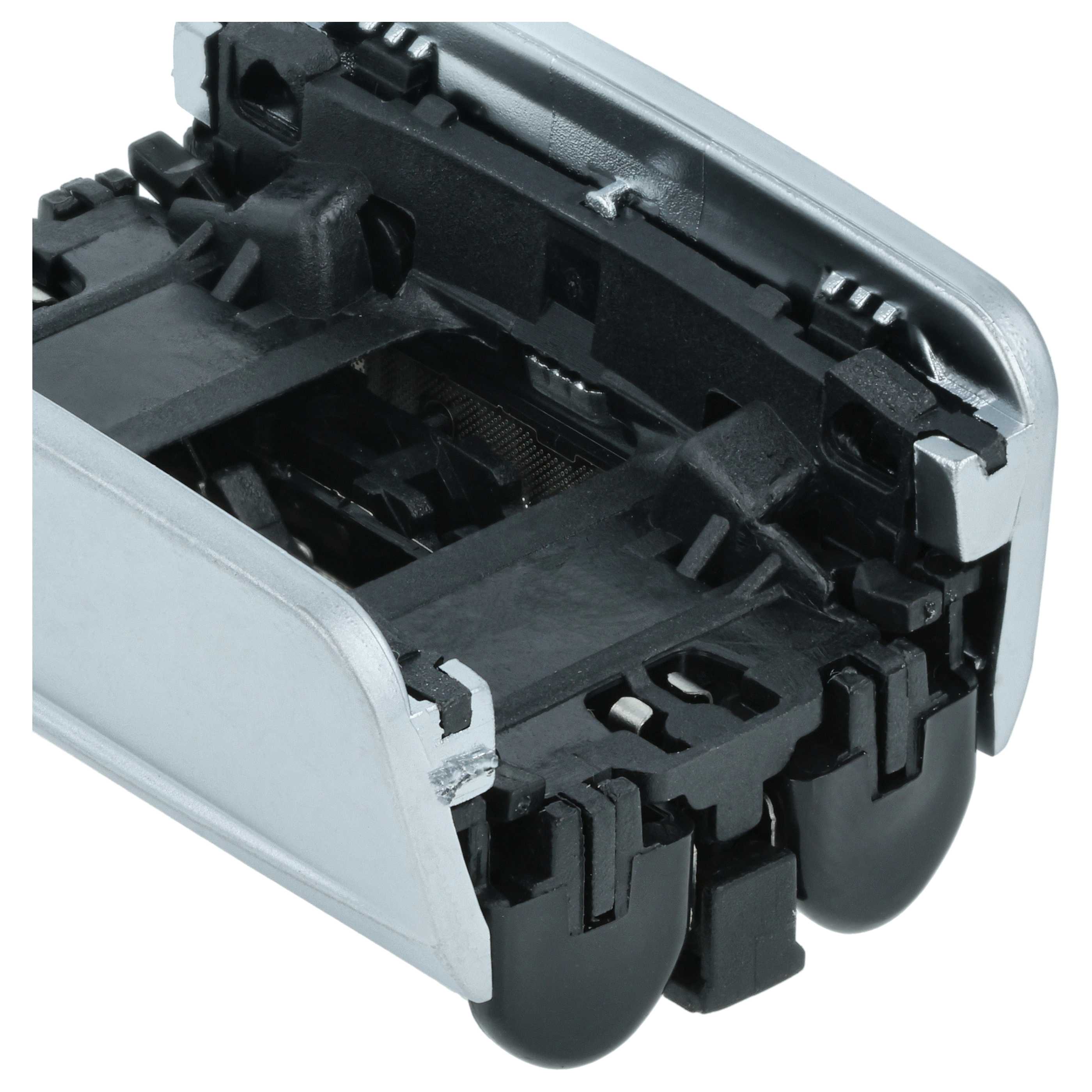 Cabezal reemplaza Braun 83M para afeitadoras Braun - negro / plata