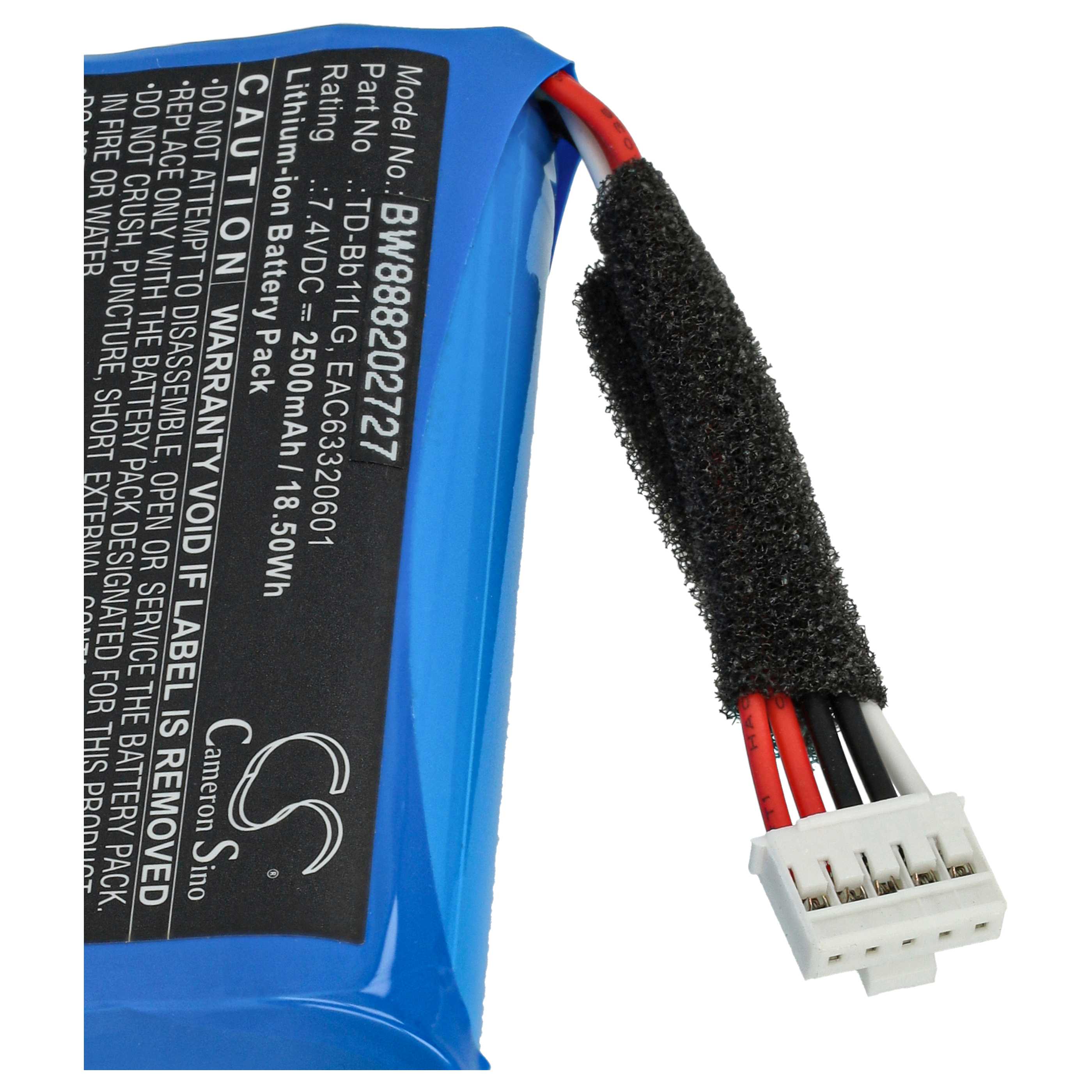 Akumulator do głośnika LG zamiennik LG TD-Bb11, EAC63918901, EAC63320601 - Li-Ion 2500mAh