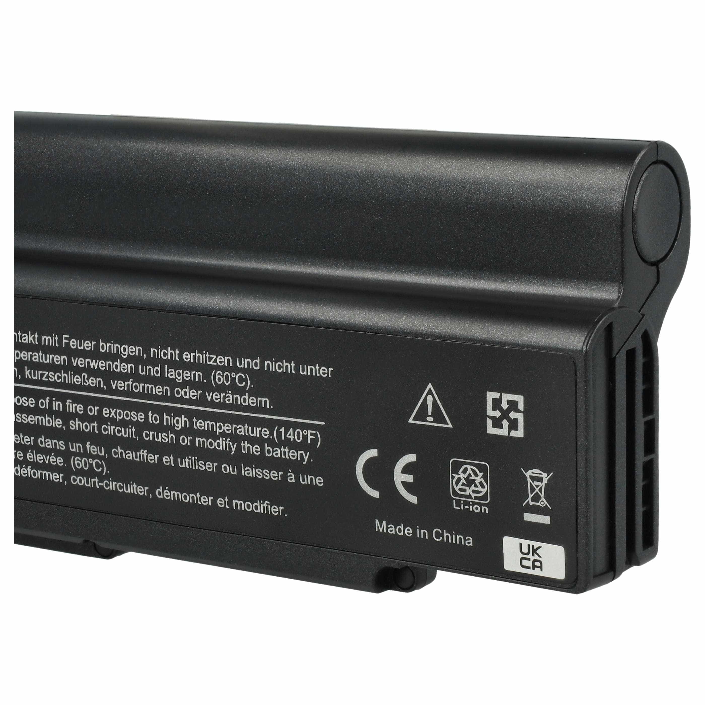 Akumulator do laptopa zamiennik Sony VGP-BPS2, VGP-BPS2A, VGP-BPL2C - 6600 mAh 11,1 V Li-Ion, czarny