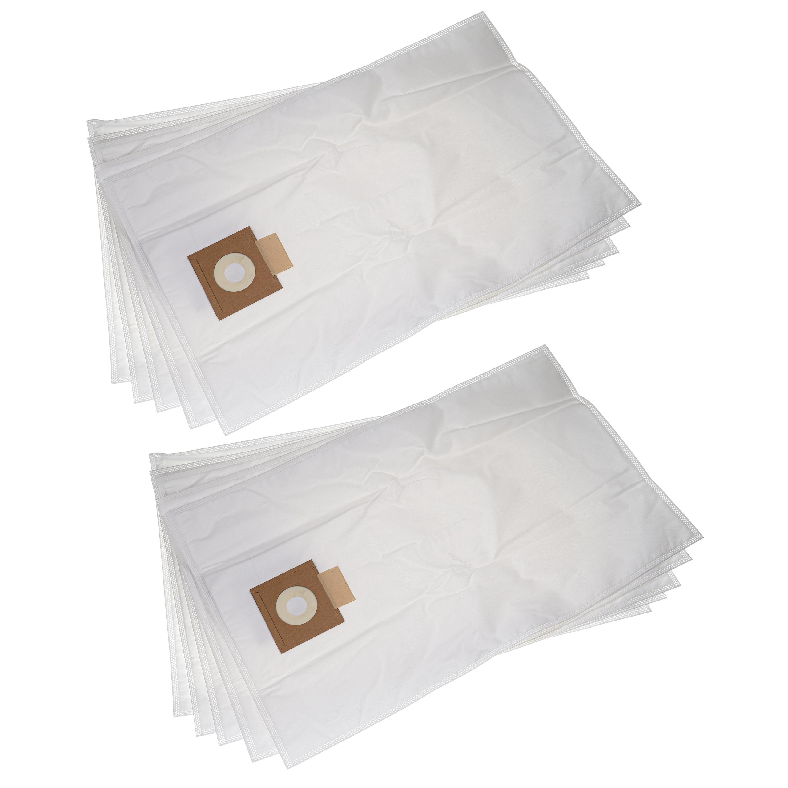 10x Sac remplace Nilfisk 5715492182251, 6.29.02.98-0 pour aspirateur Nilfisk - microfibre non tissée