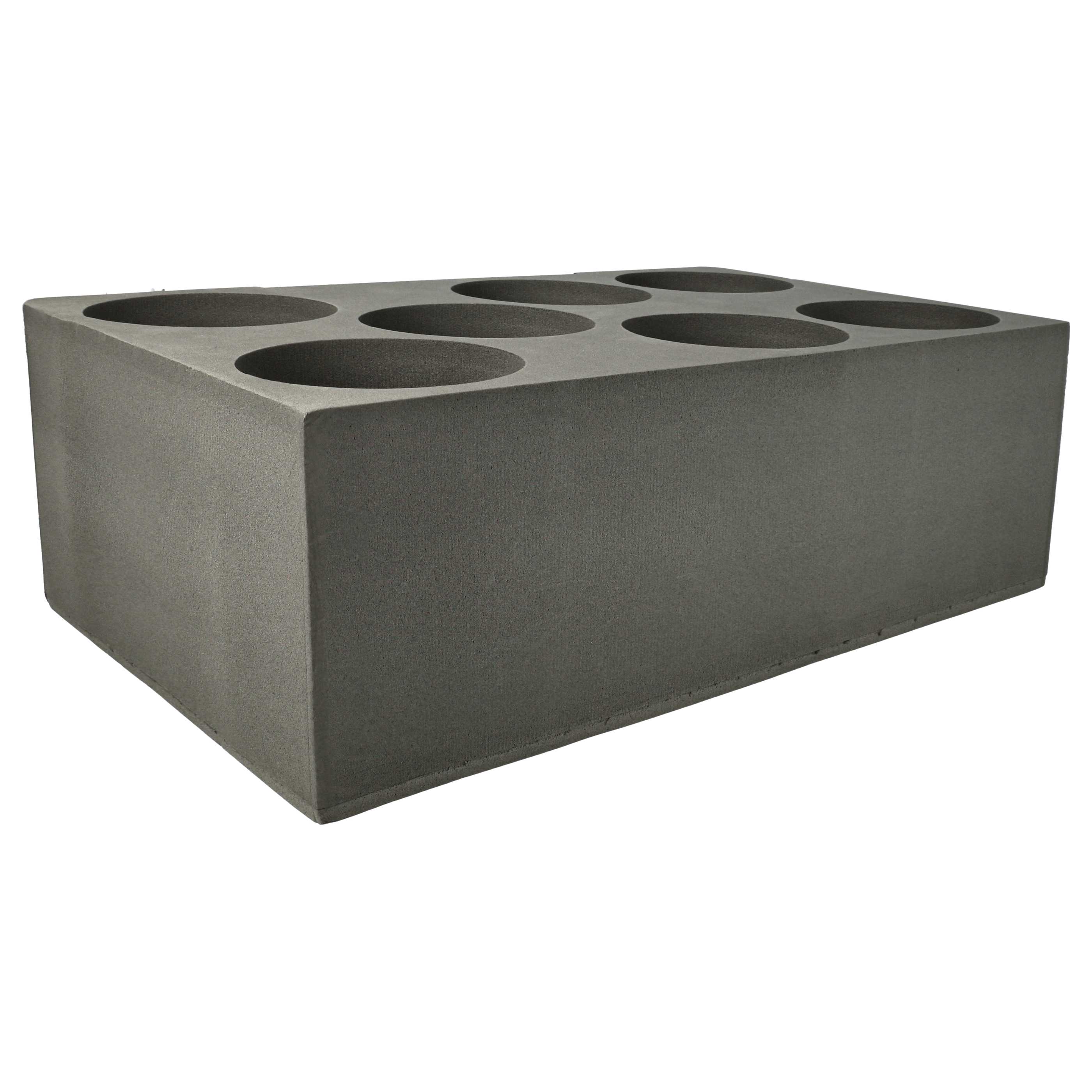 3x Insert pour 7 cartouches de mousse pour caisse à outils Bosch Sortimo - Garniture de coffre