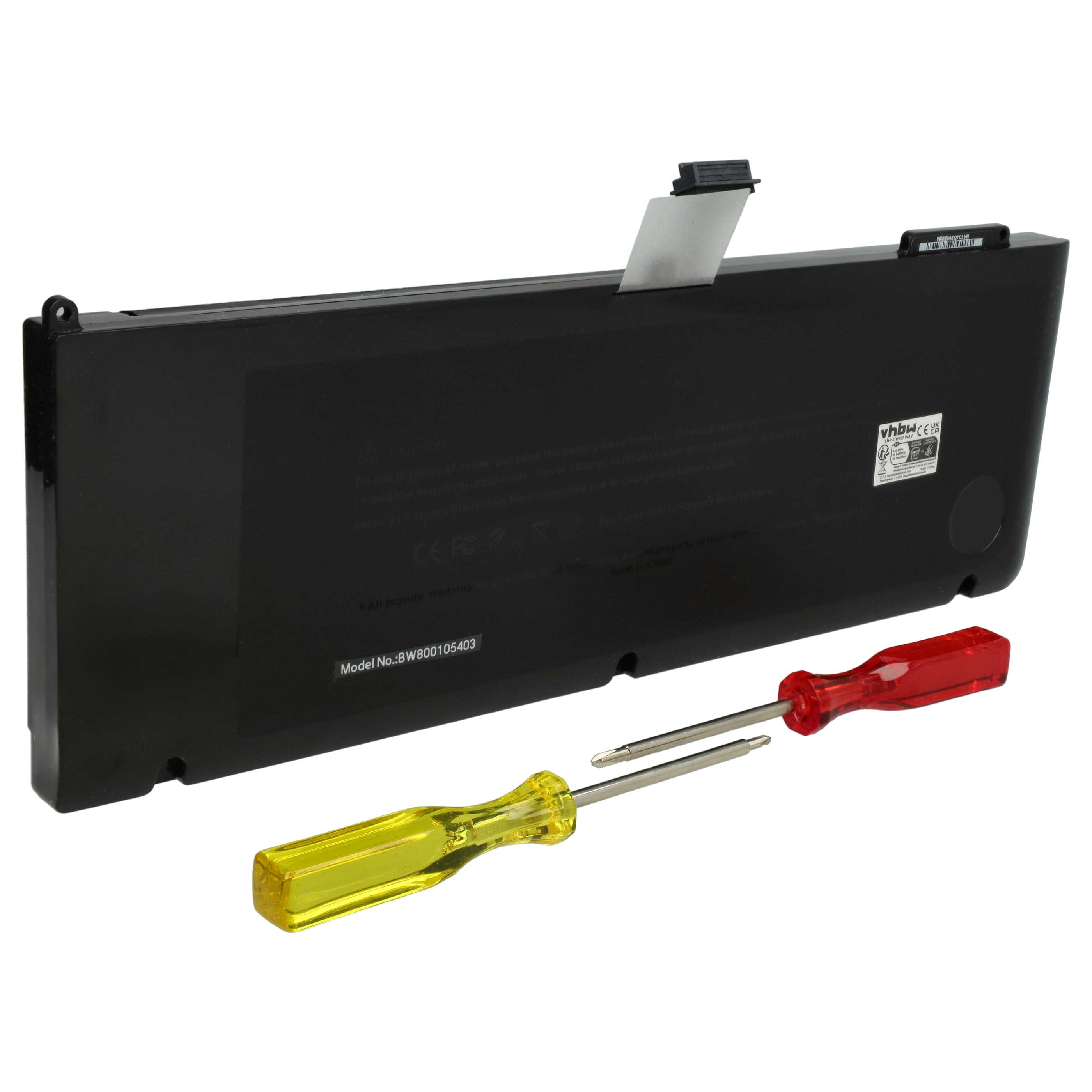 Batteria sostituisce Apple 020-7134-01, 020-7134-A, 661-5844 per notebook Apple - 7070mAh 10,95V Li-Poly nero