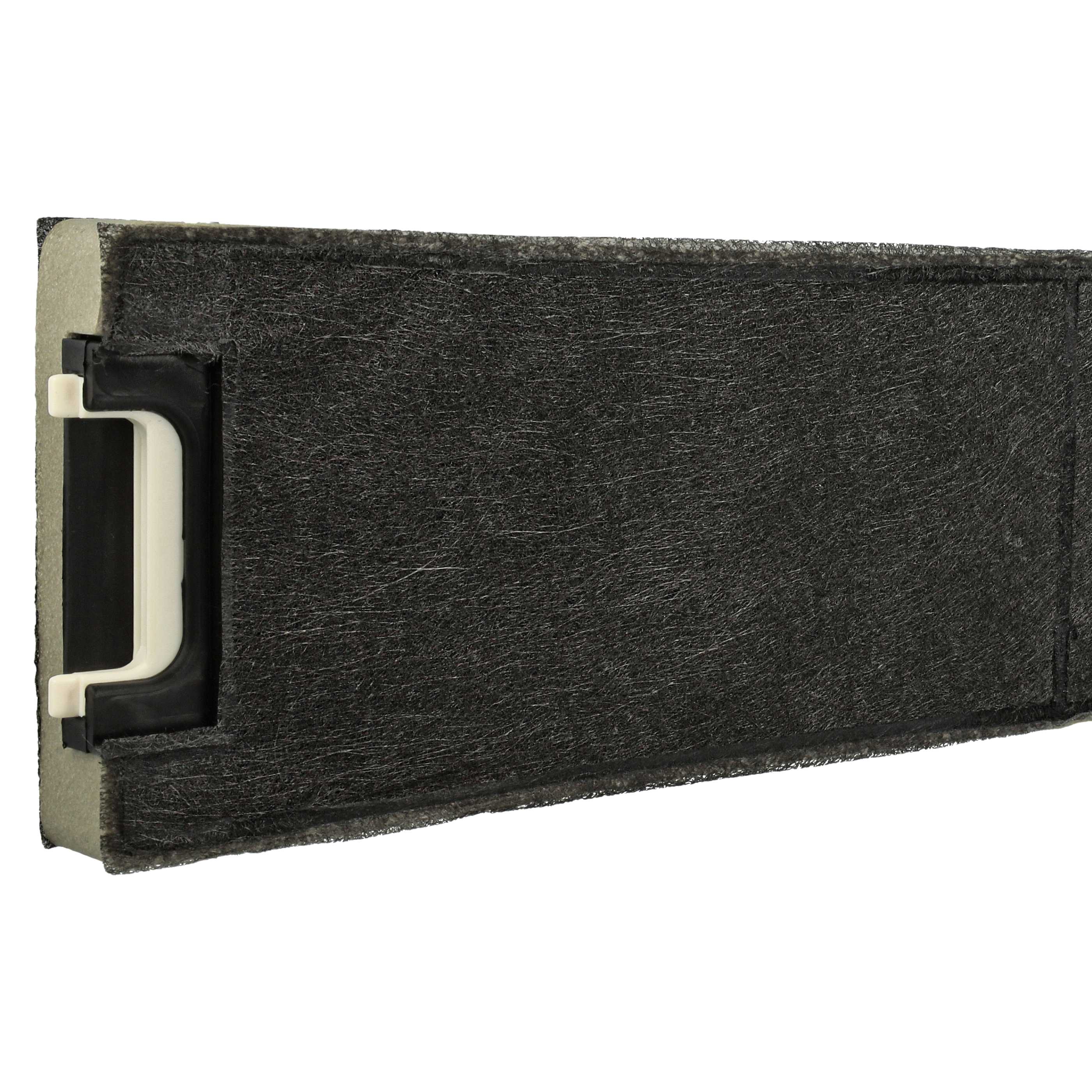 4x Filtres à charbon actif remplace Miele DKF 13-P pour hotte