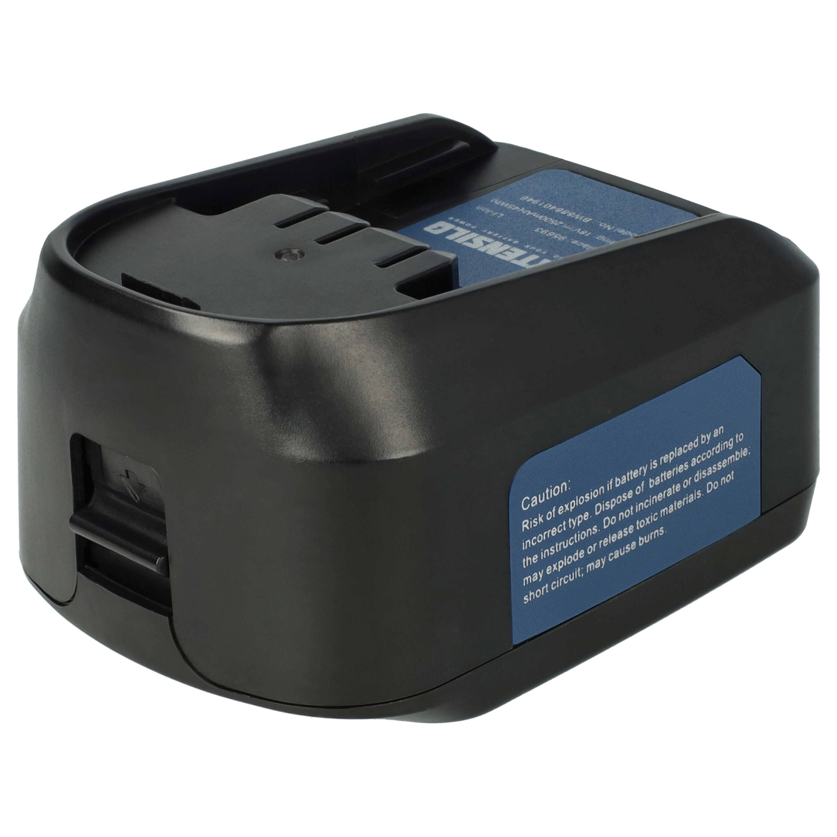 Battery replaces Güde 95149, 95690, 95148, 58104, 58106, 58100 Electric Power Tool - 2000 mAh, 18 V, Li-Ion