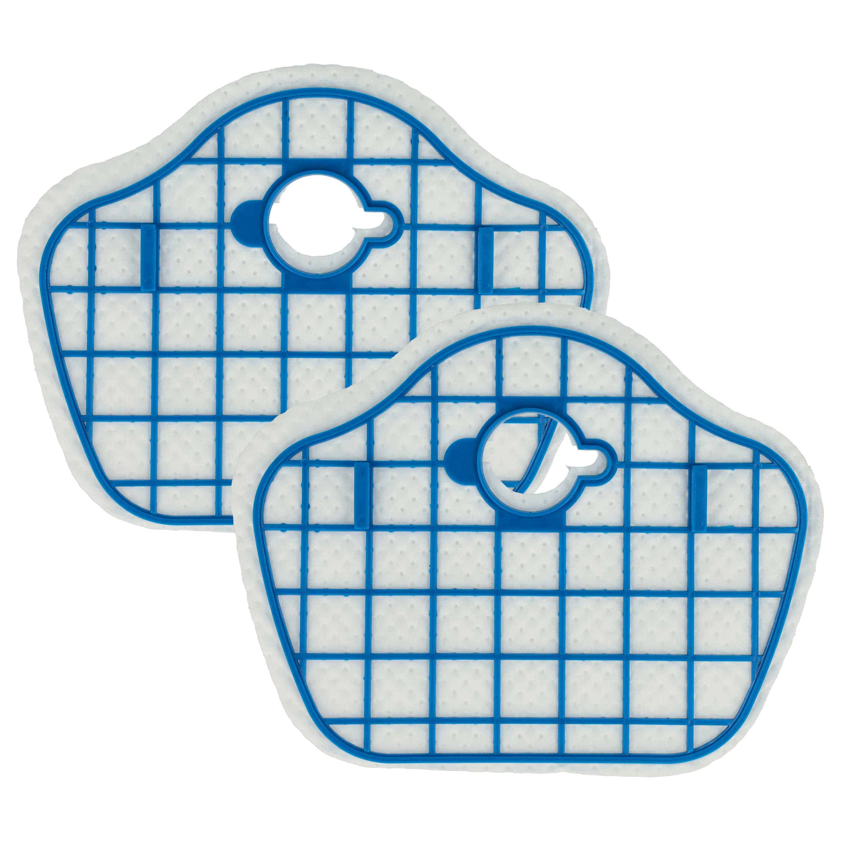 2x Filtres remplace Philips CP0281, CP0281/01 pour aspirateur robot Philips - Lot de filtres à poussières
