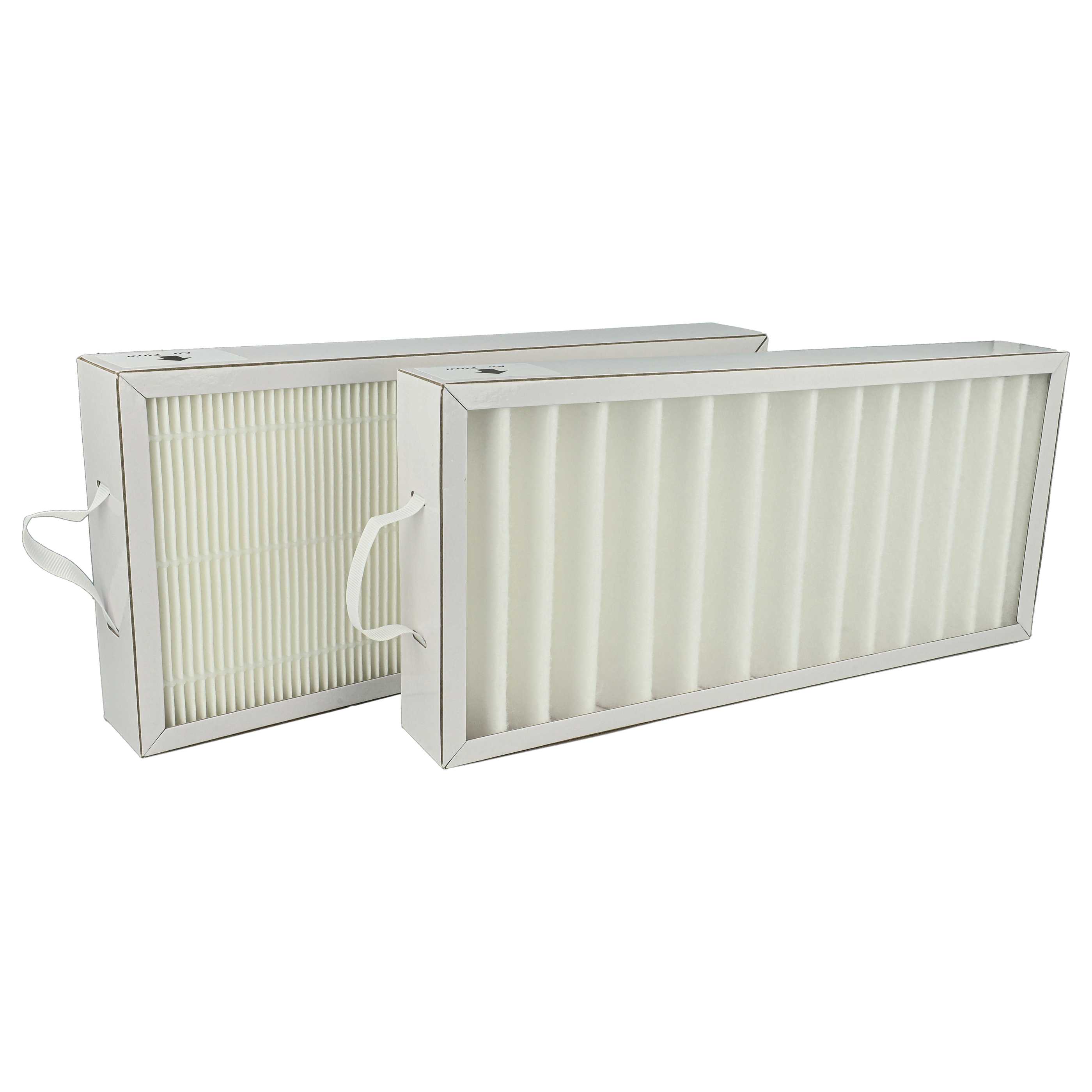 2x Filter als Ersatz für Pluggit APFG4F7-300 für Pluggit Lüfter - 35 x 16 x 4,5 cm