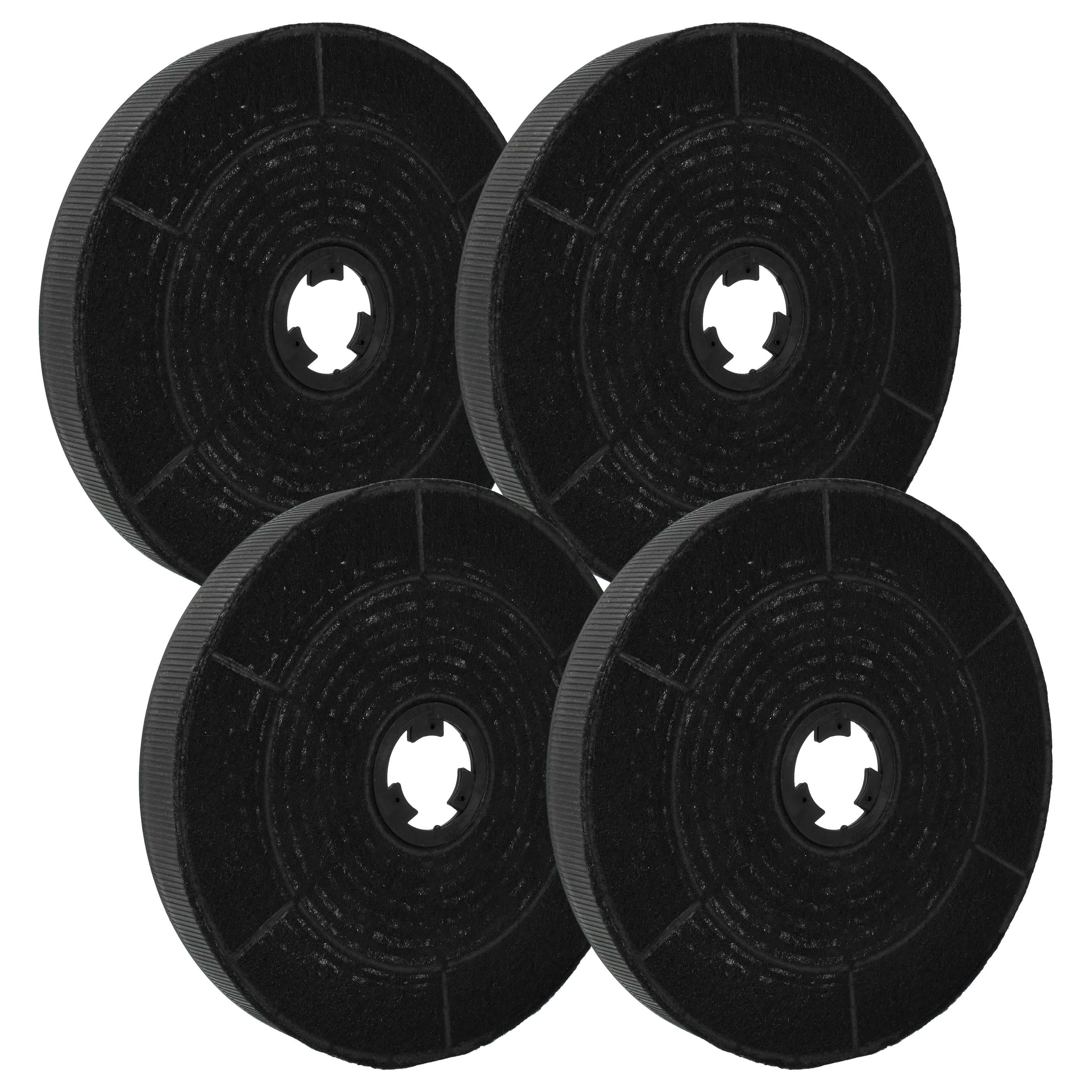 4x Filtres à charbon actif universel pour hotte