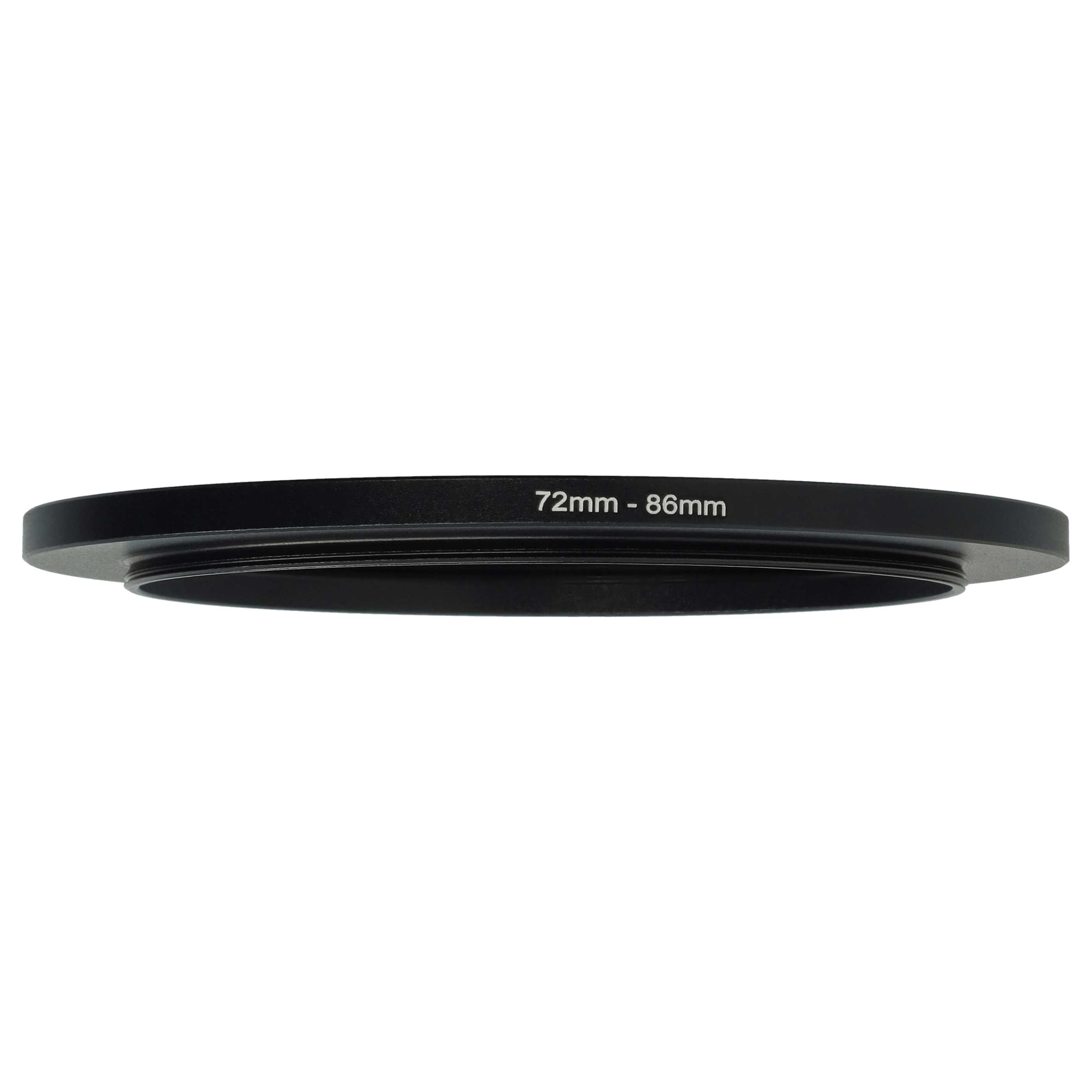 Step-Up Ring Adapter of 72 mm to 86 mmfor various Camera Lens - Filter Adapter